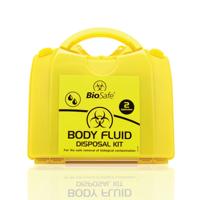 BIOSAFE BODY FLUID CLEAN-UP KIT YLW