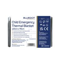 BLUE DOT CHILD THERMAL BLANKET PK10