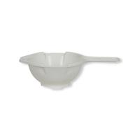 WHITEFURZE PLASTIC COLANDER CREAM