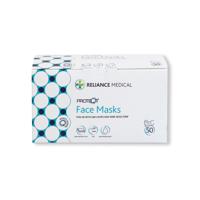DISPOSABLE 3-PLY FACE MASKS PK50