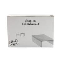 26/6mm Metal Staples - (Pack of 5000)