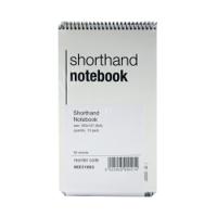 Spiral Shorthand Notebook 80 Leaf WX31003