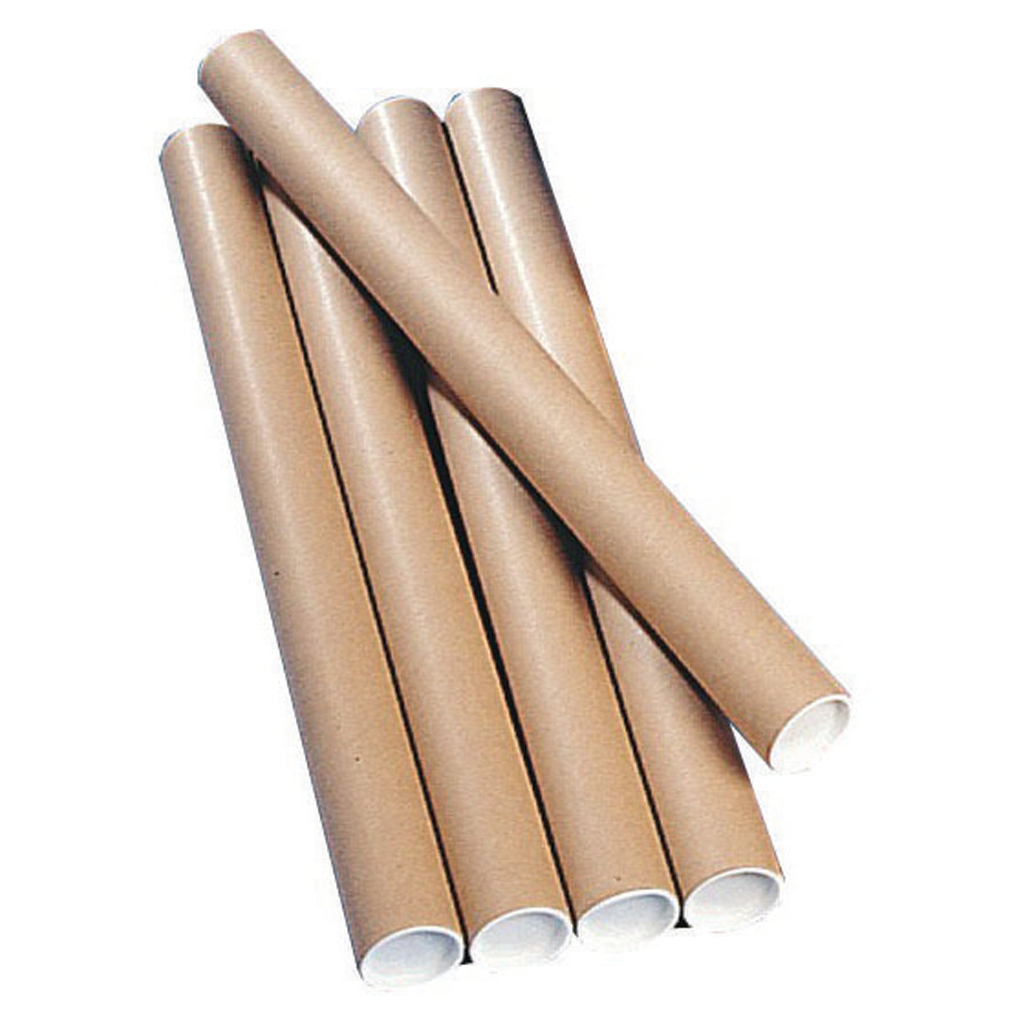 POSTAL TUBE 330X50MM BRN KRAFT PK25
