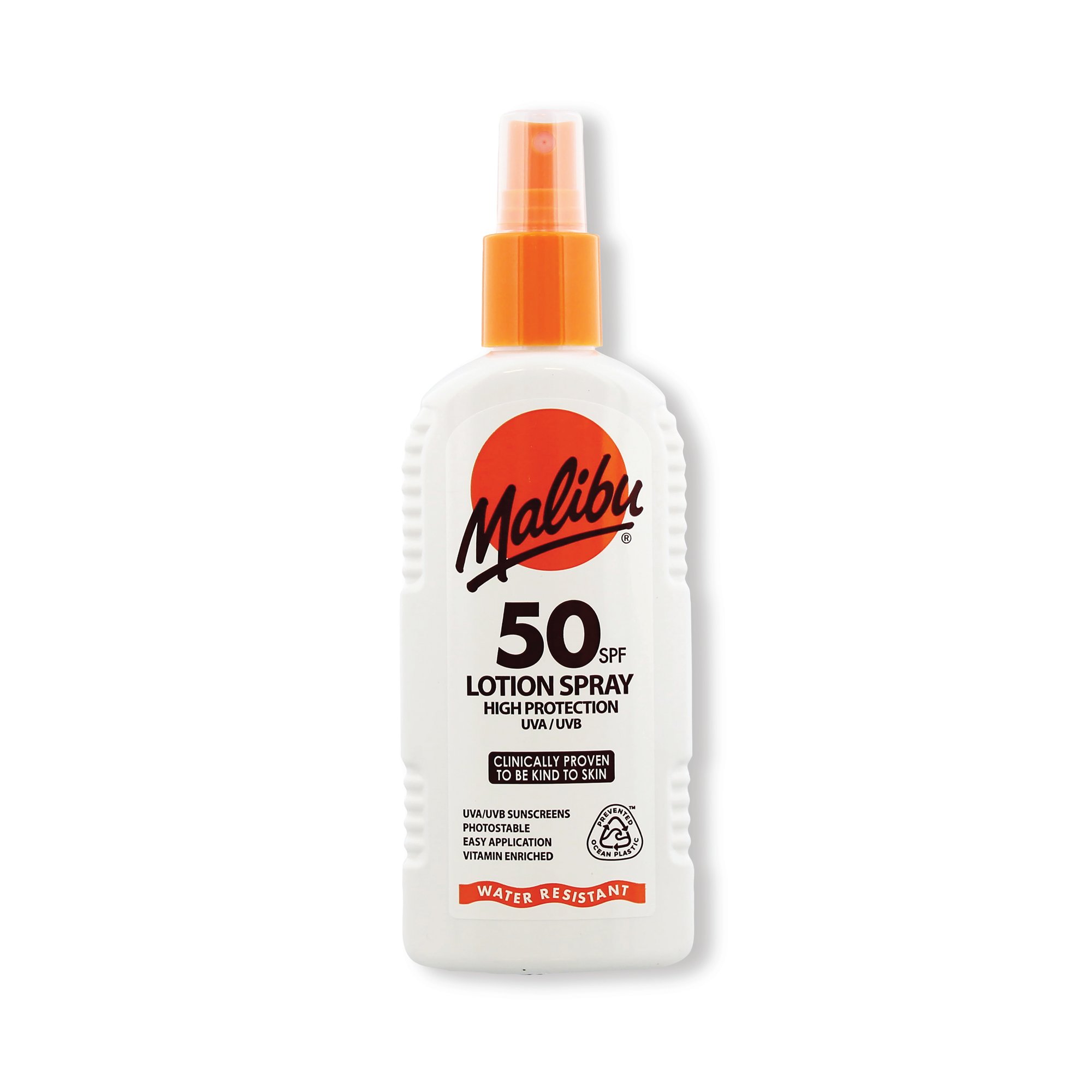 MALIBU SPF 50 SUN LOTION SPRAY 200ML