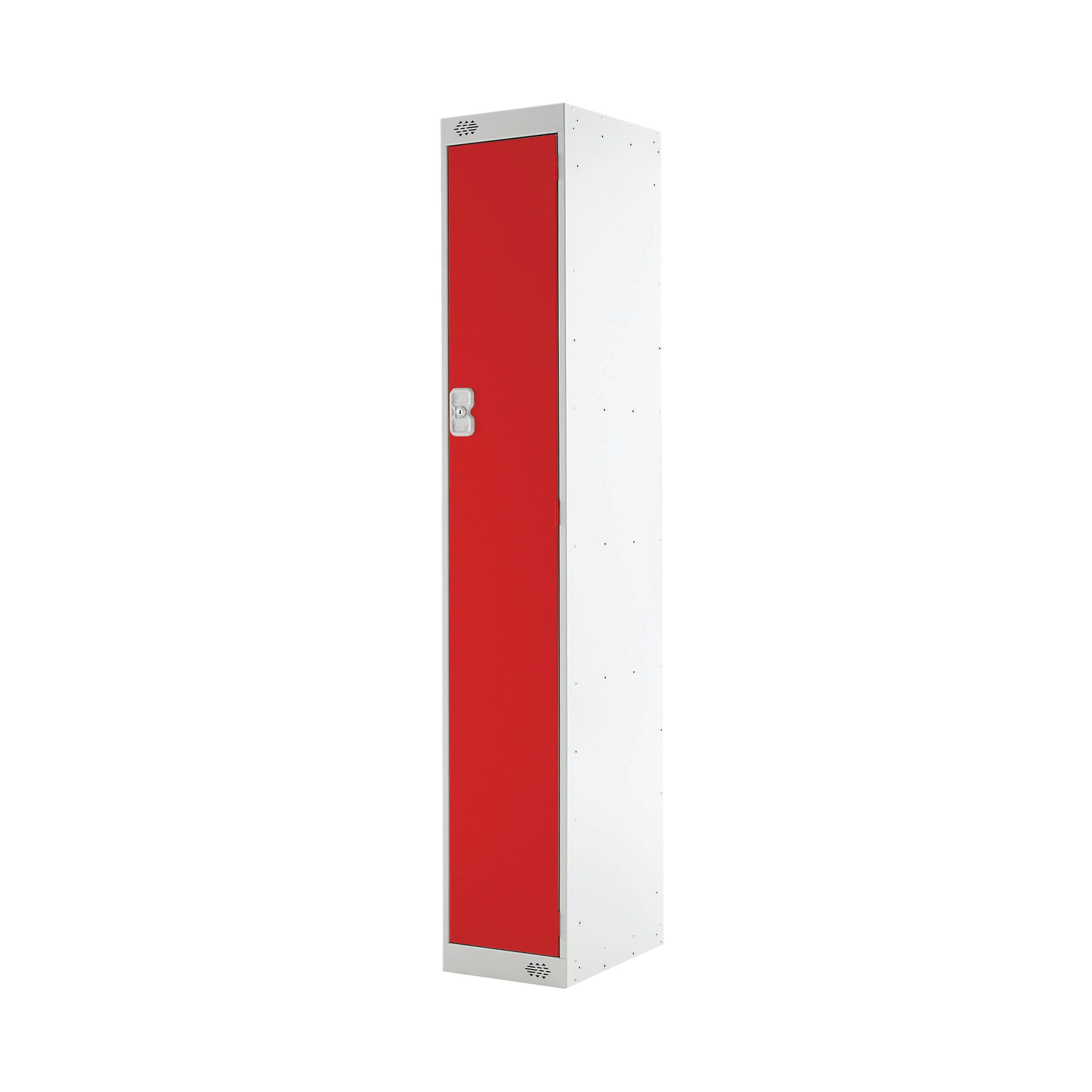 SINGLE COMPARTMENT LOCKER 300 RED