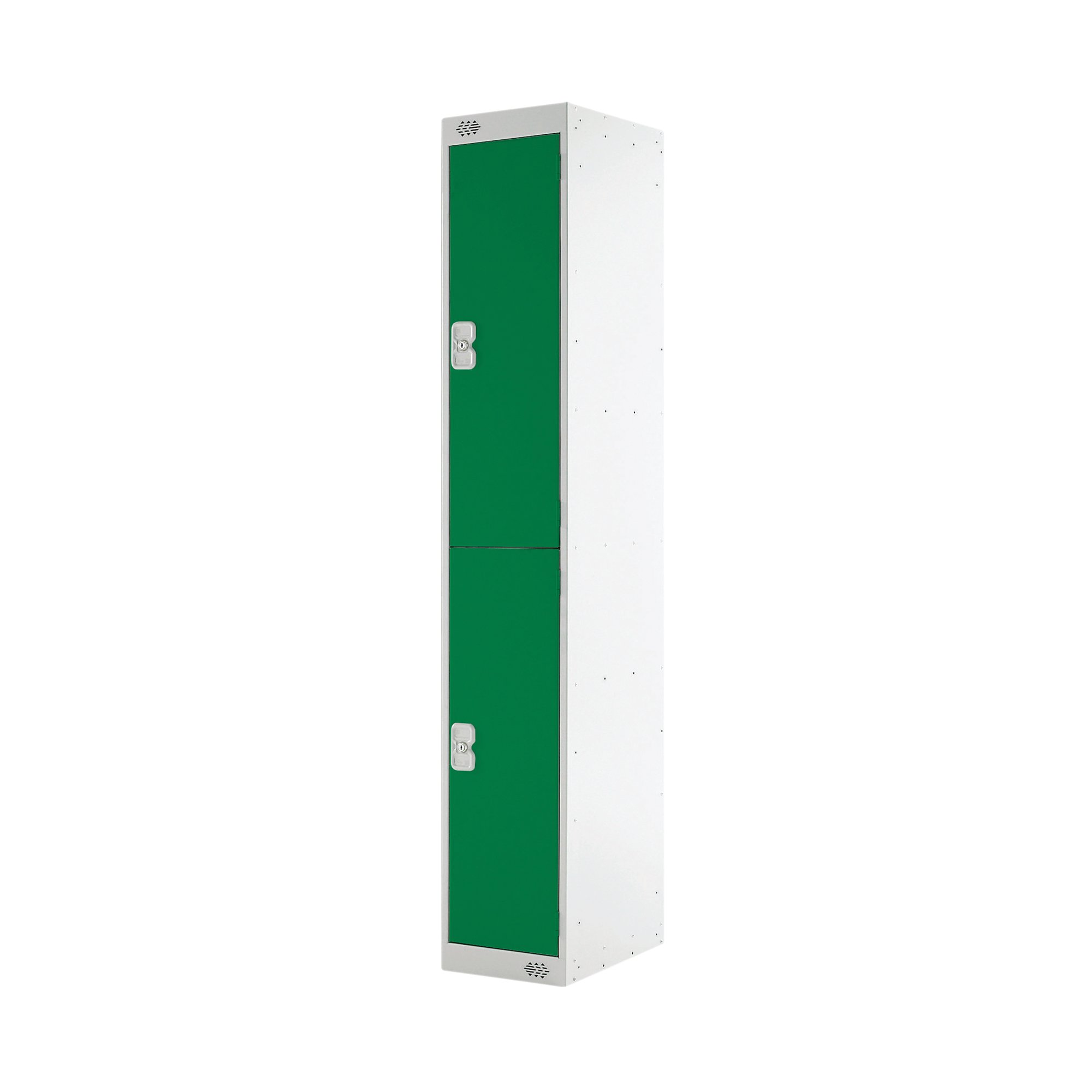 TWO COMPARTMENT LOCKER 300 GREEN