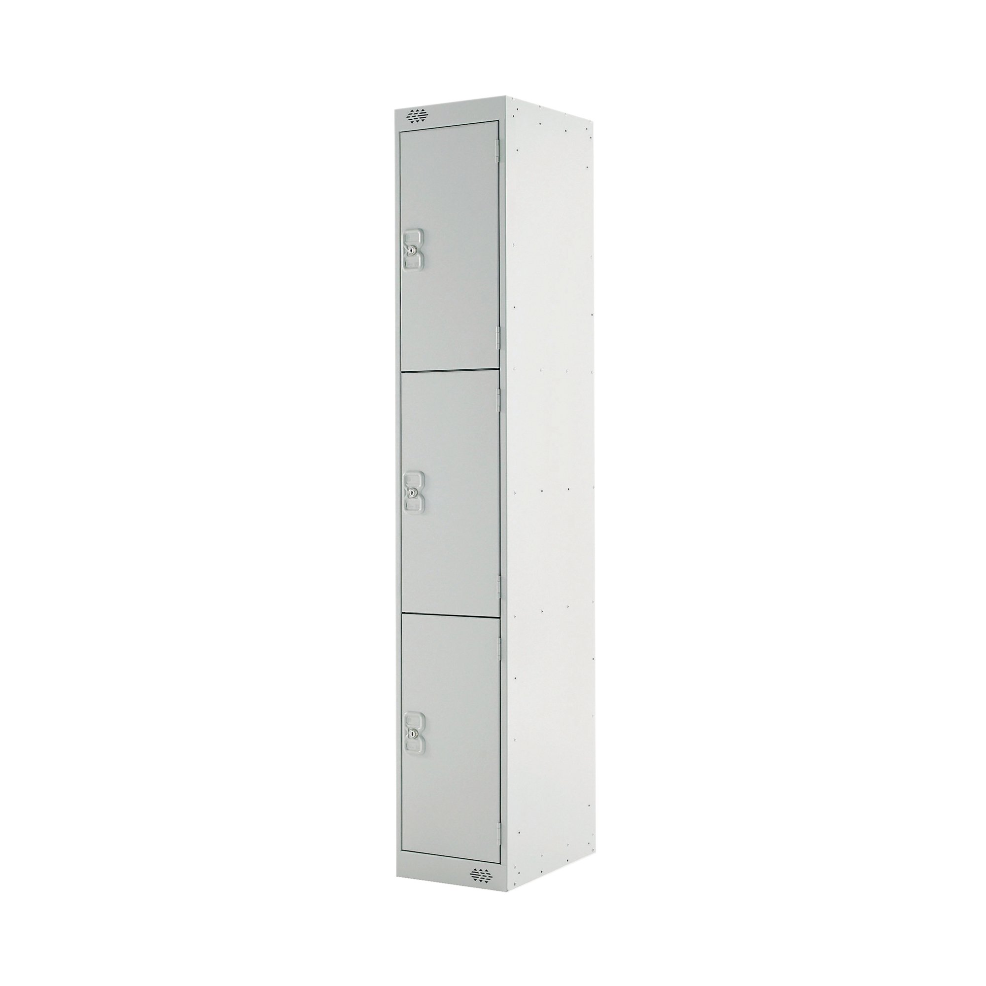 THREE COMPARTMENT LOCKER 300 L/GREY