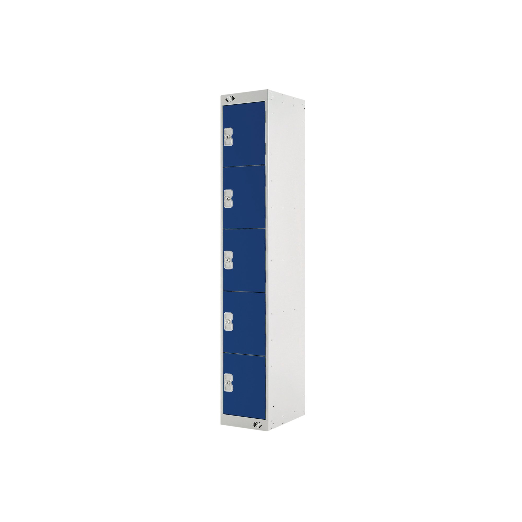 FIVE COMPARTMENT LOCKER 300 BLUE