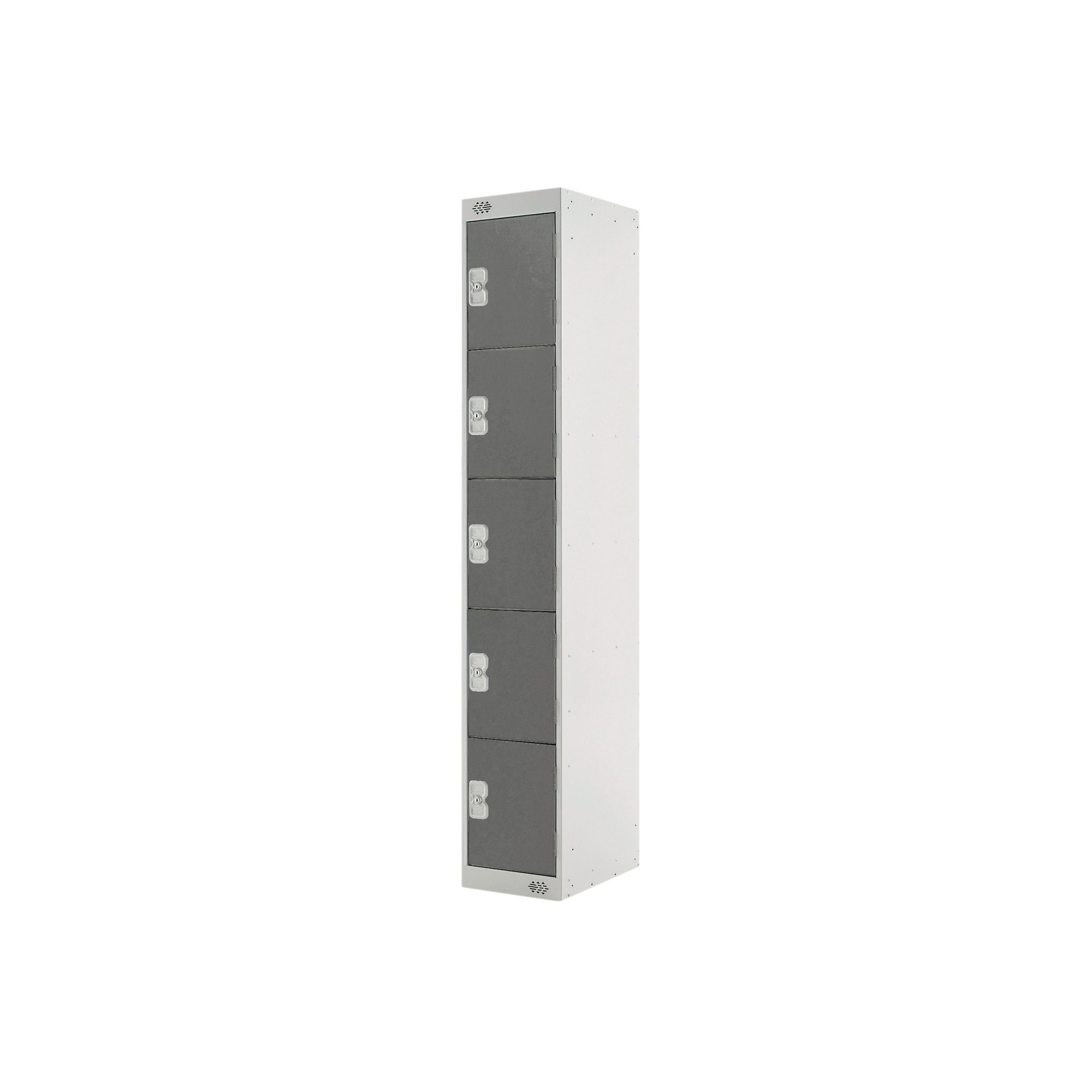 FIVE COMPARTMENT LOCKER 300 D/GREY