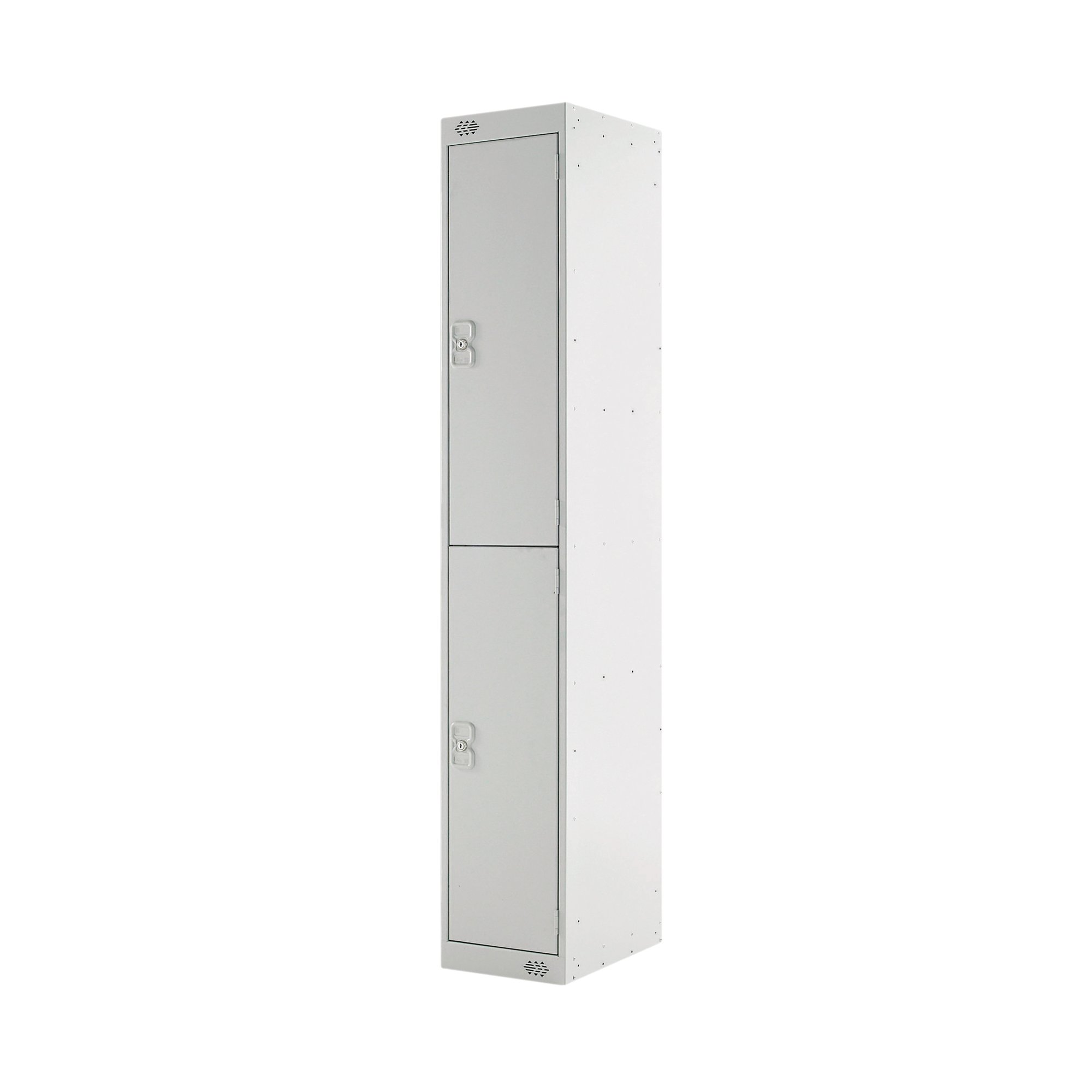 TWO COMPARTMENT LOCKER 450 L/GREY