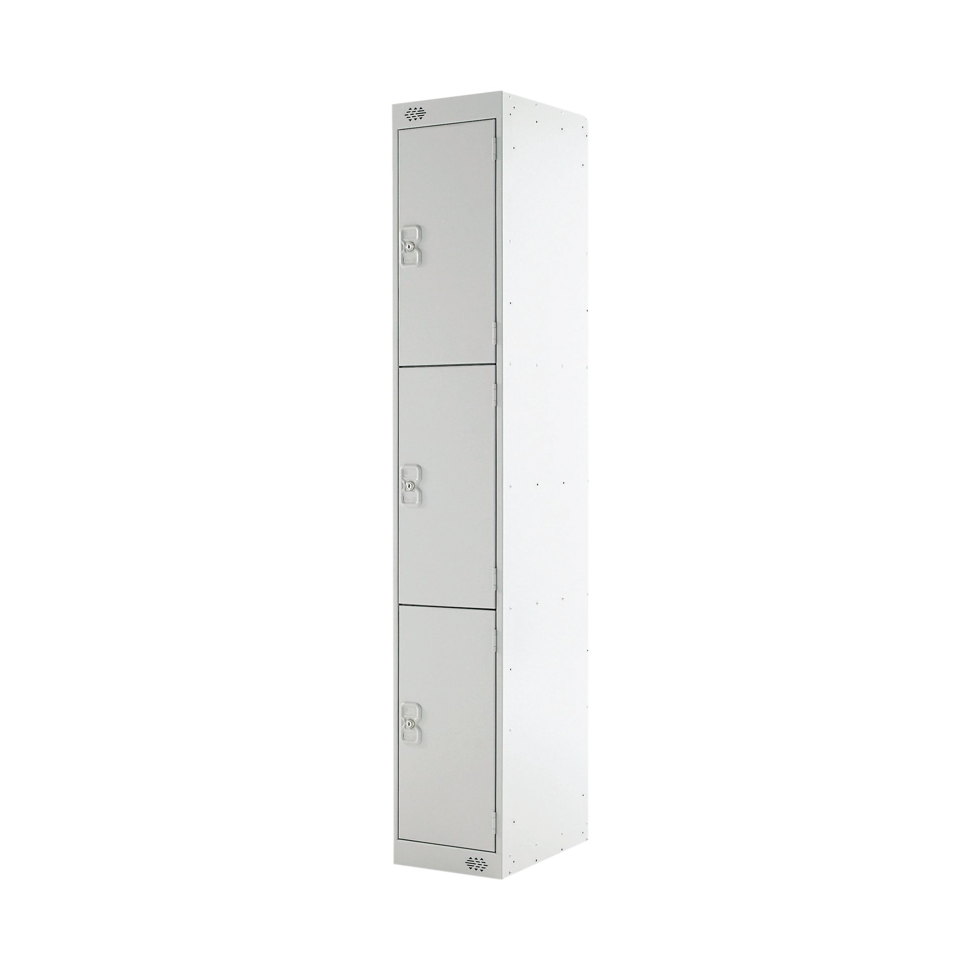 THREE COMPARTMENT LOCKER 450 L/GREY
