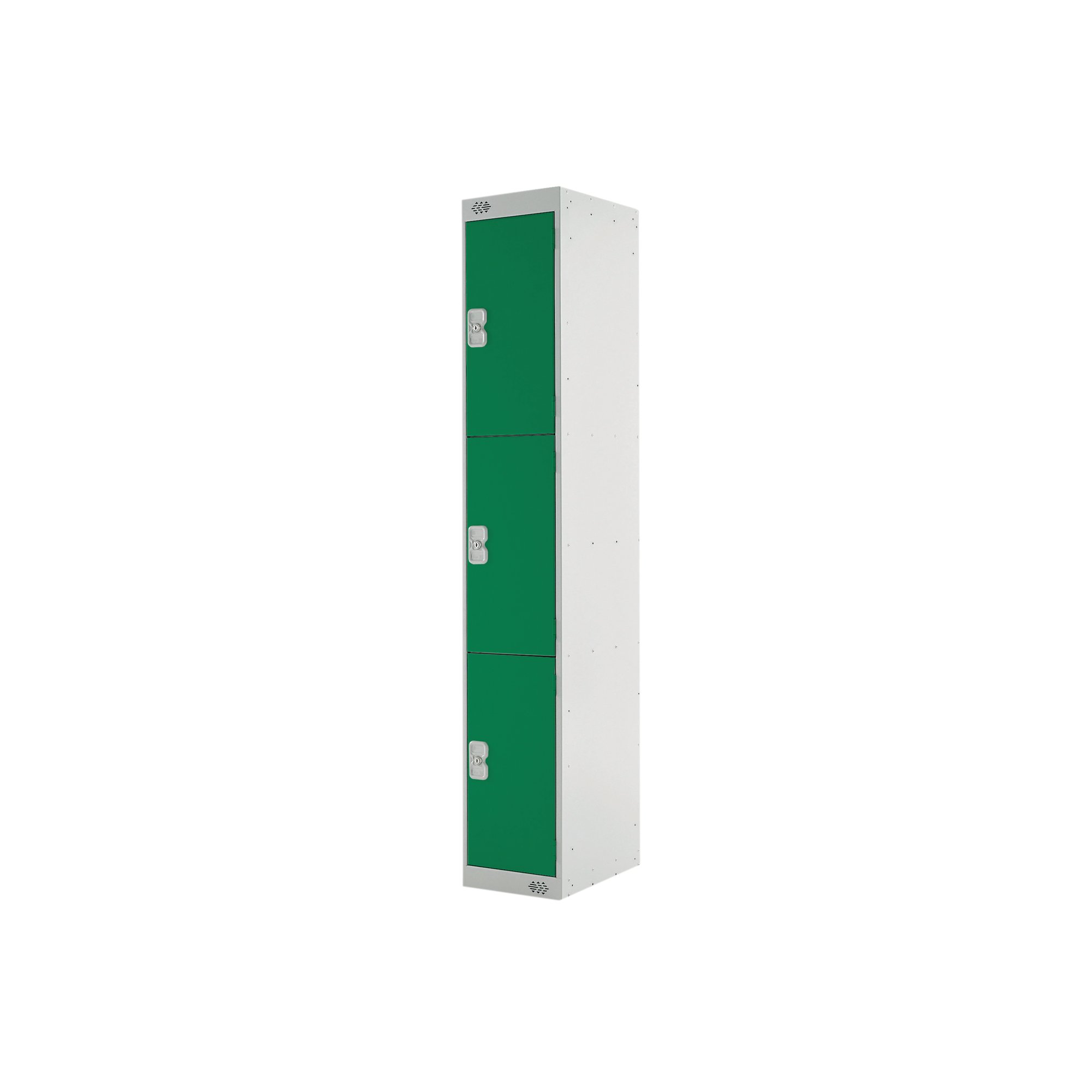 THREE COMPARTMENT LOCKER 450 GREEN