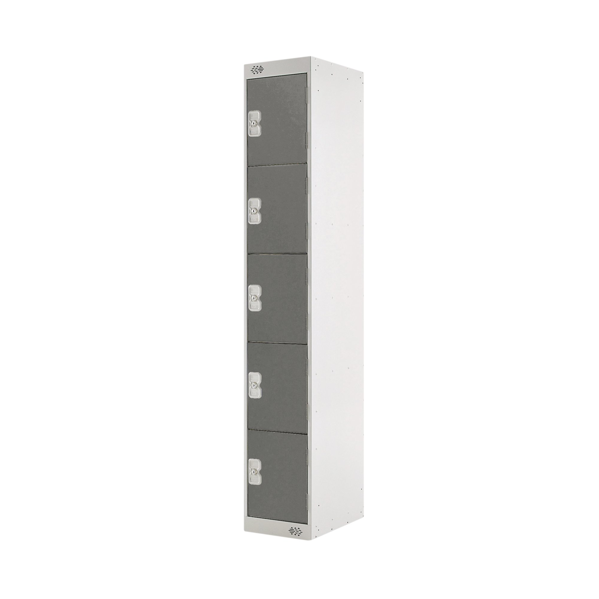 FIVE COMPARTMENT LOCKER 450 D/GREY