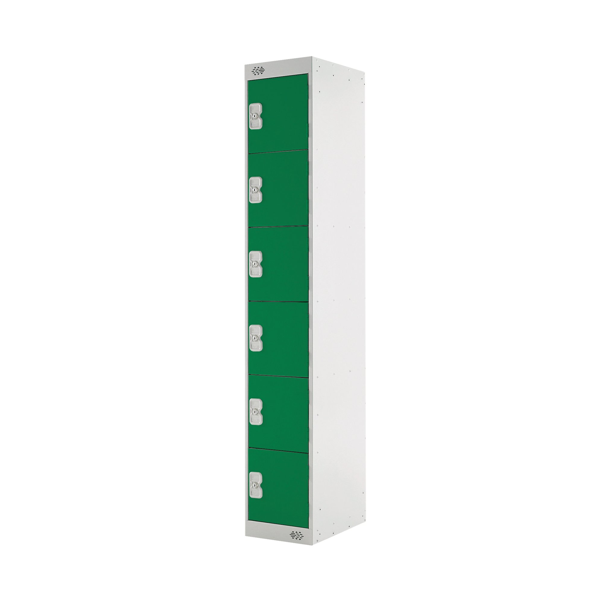 SIX COMPARTMENT LOCKER 450 GREEN