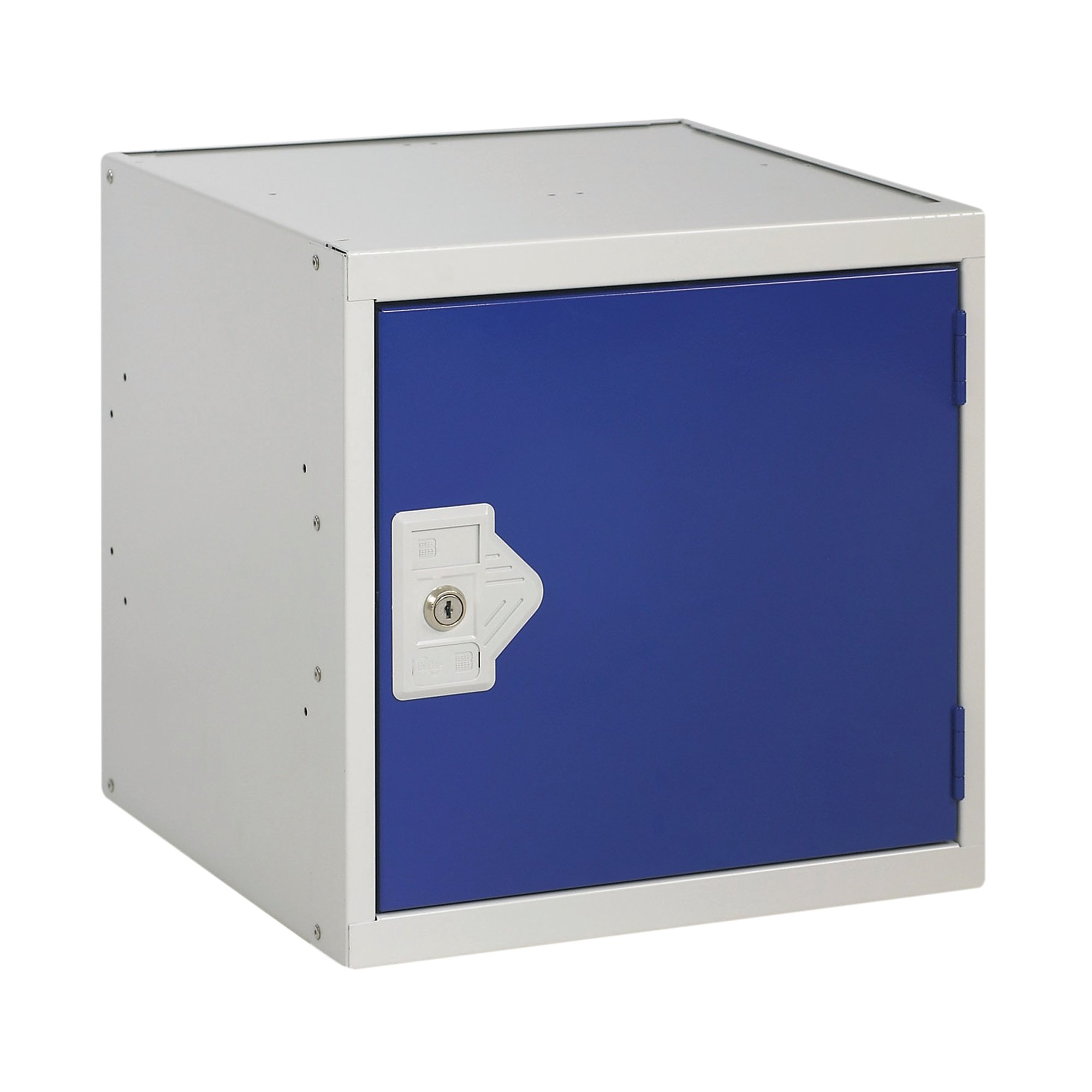 ONE COMP CUBE LOCKER 380X380 BLUE