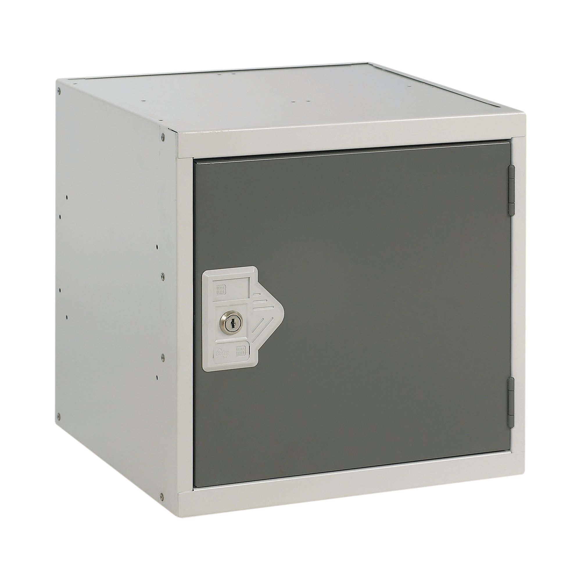 ONE COMP CUBE LOCKER 380X380 D/GREY