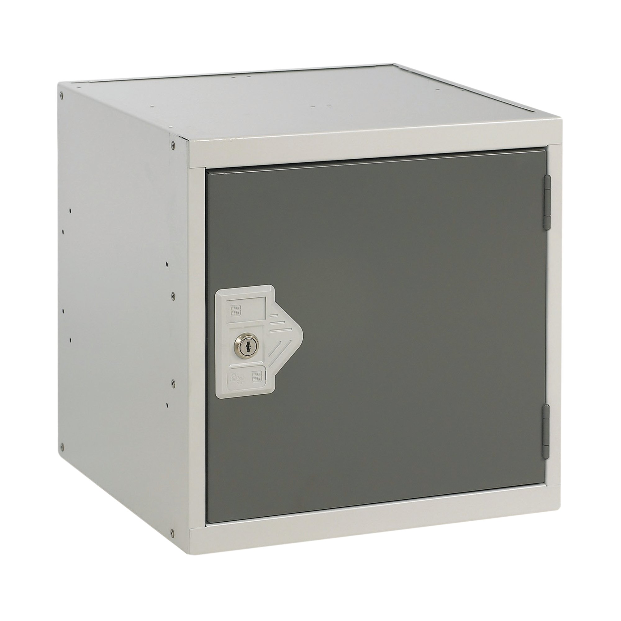 ONE COMP CUBE LOCKER 450X450 D/GREY