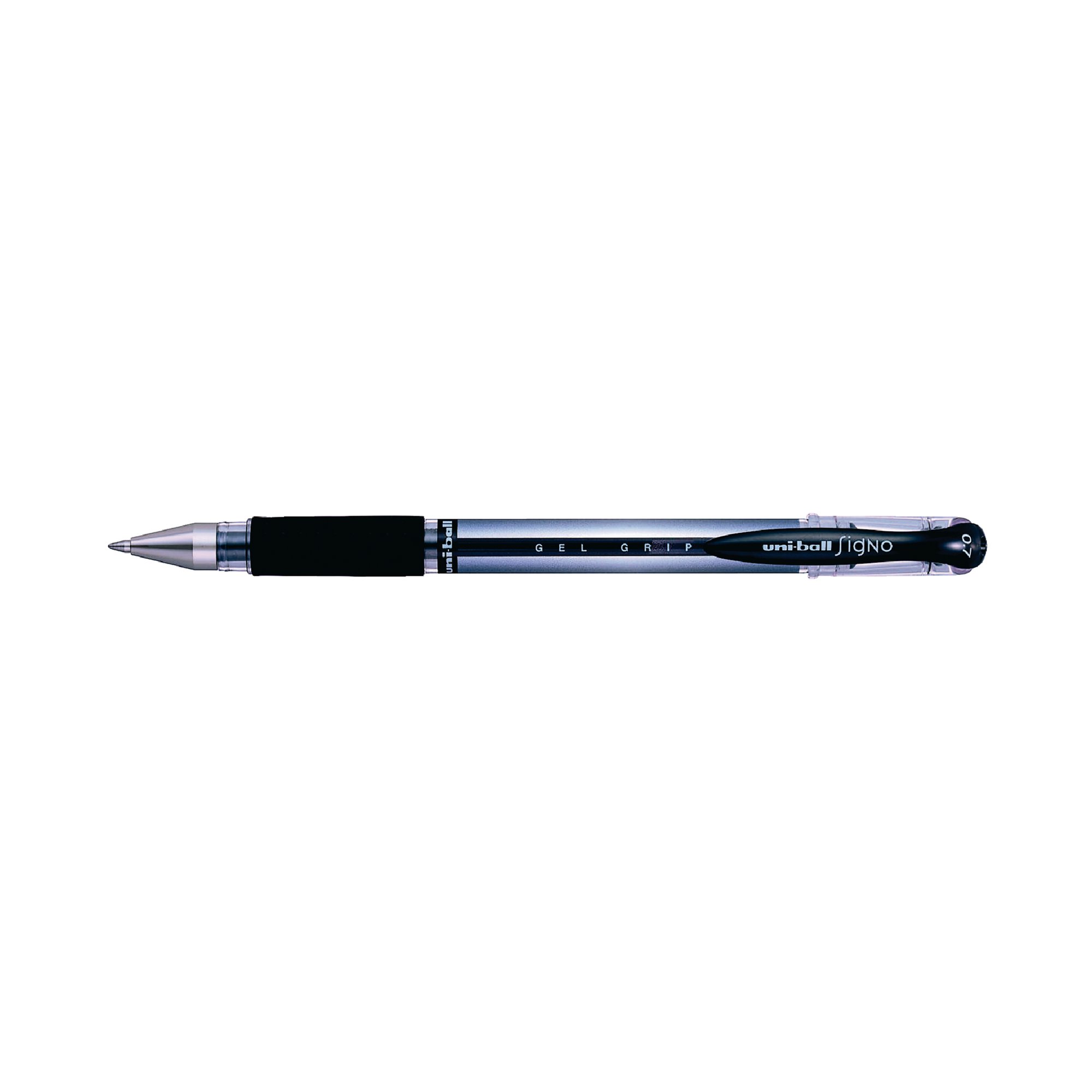 UNIBALL SIGNO GEL GRIP BLACK PK12