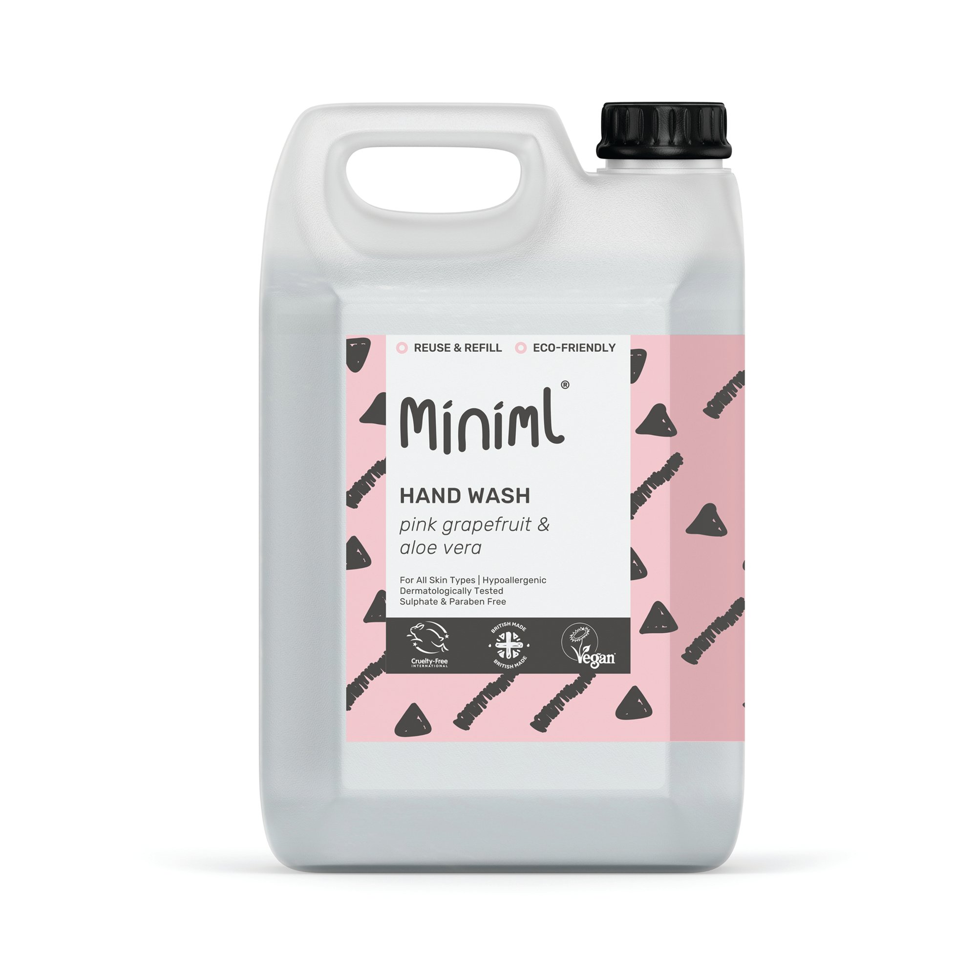 MINIML HAND WASH PINK GRAPEFRUIT 5L