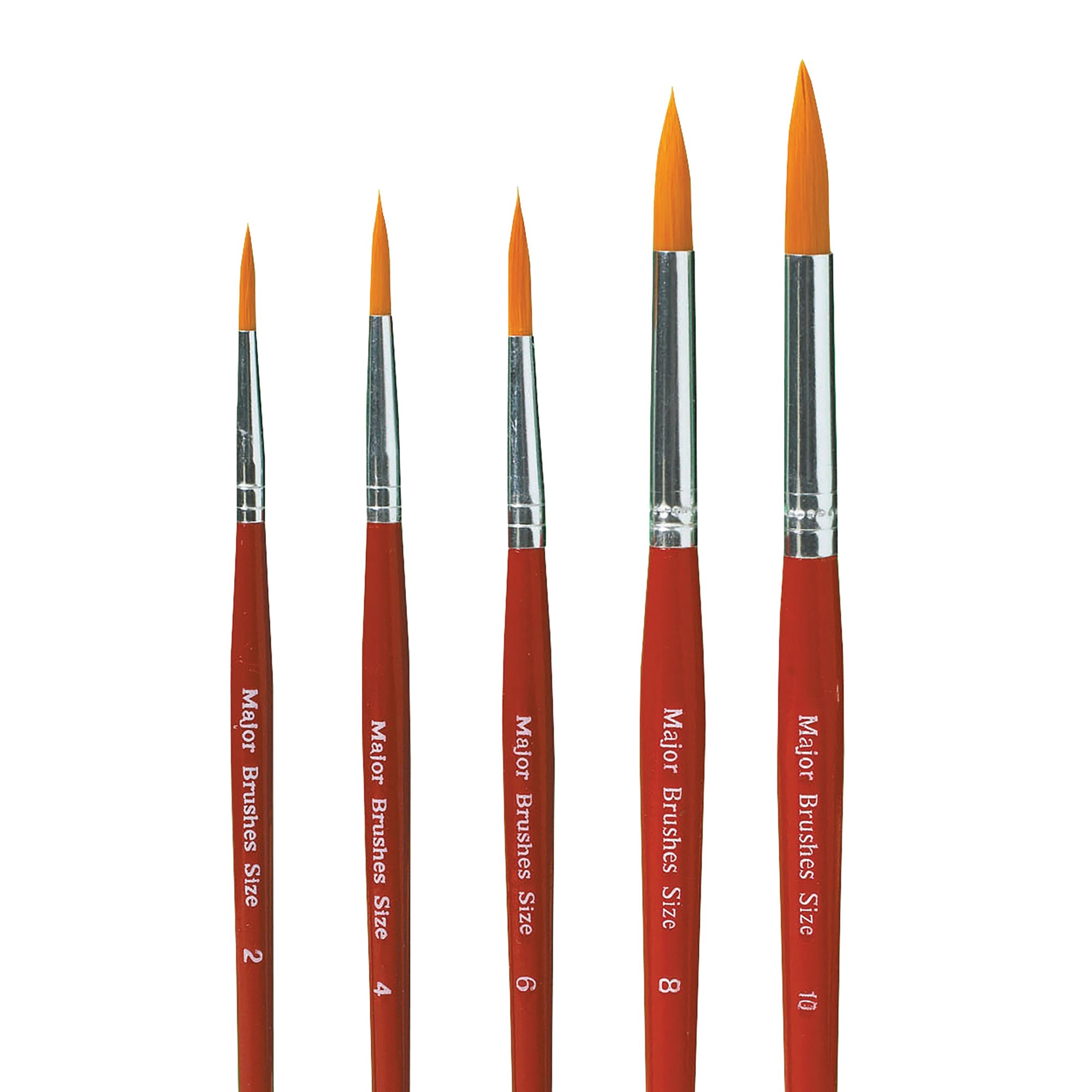 MAJOR BRUSHES ARTIST PAINT BRSH PK50