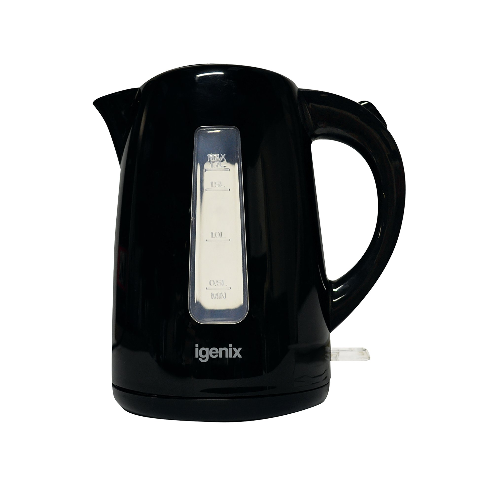 IGENIX 1.7L BLK CORDLESS JUG KETTLE