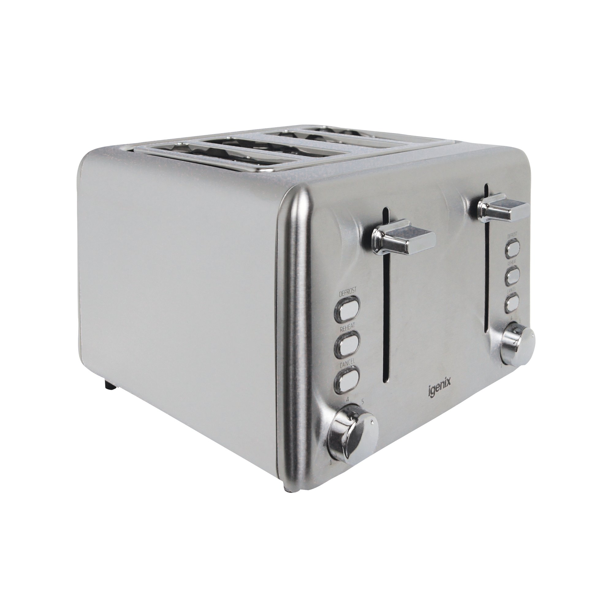 IGENIX 4SLICE S/STEEL TOASTER