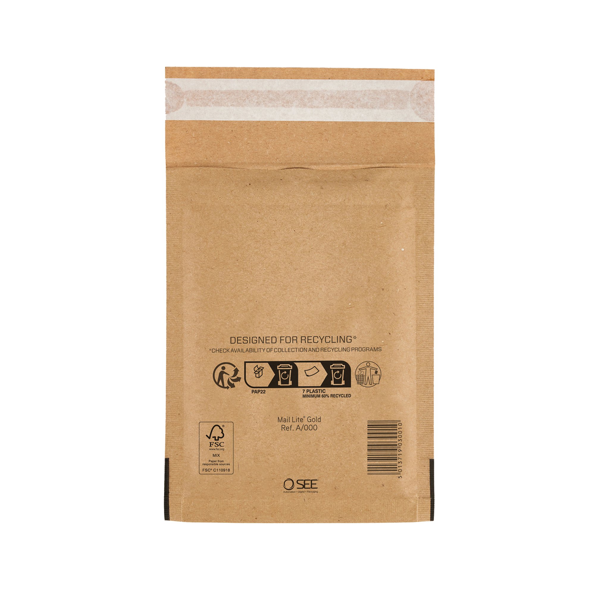 SEALED AIR GOLD BAG 110X160MM P100