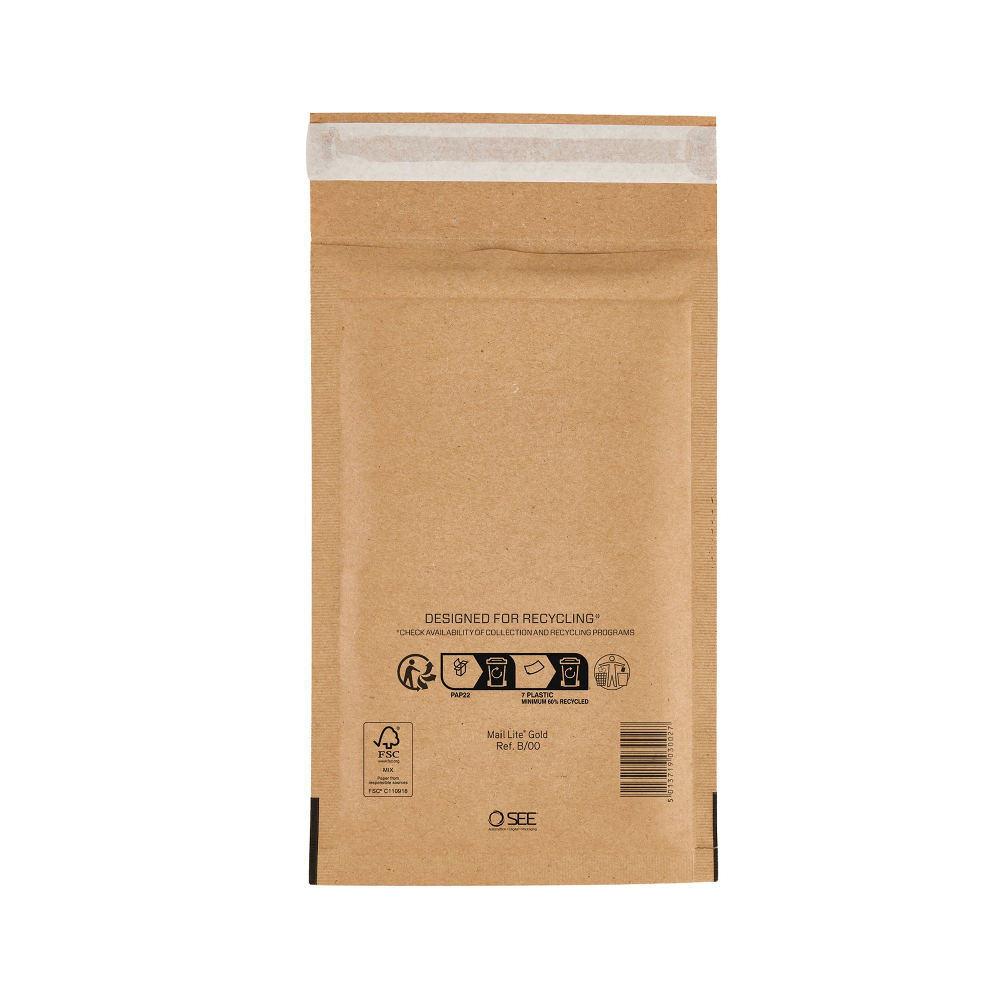 SEALED AIR GOLD BAG 120X210MM P100