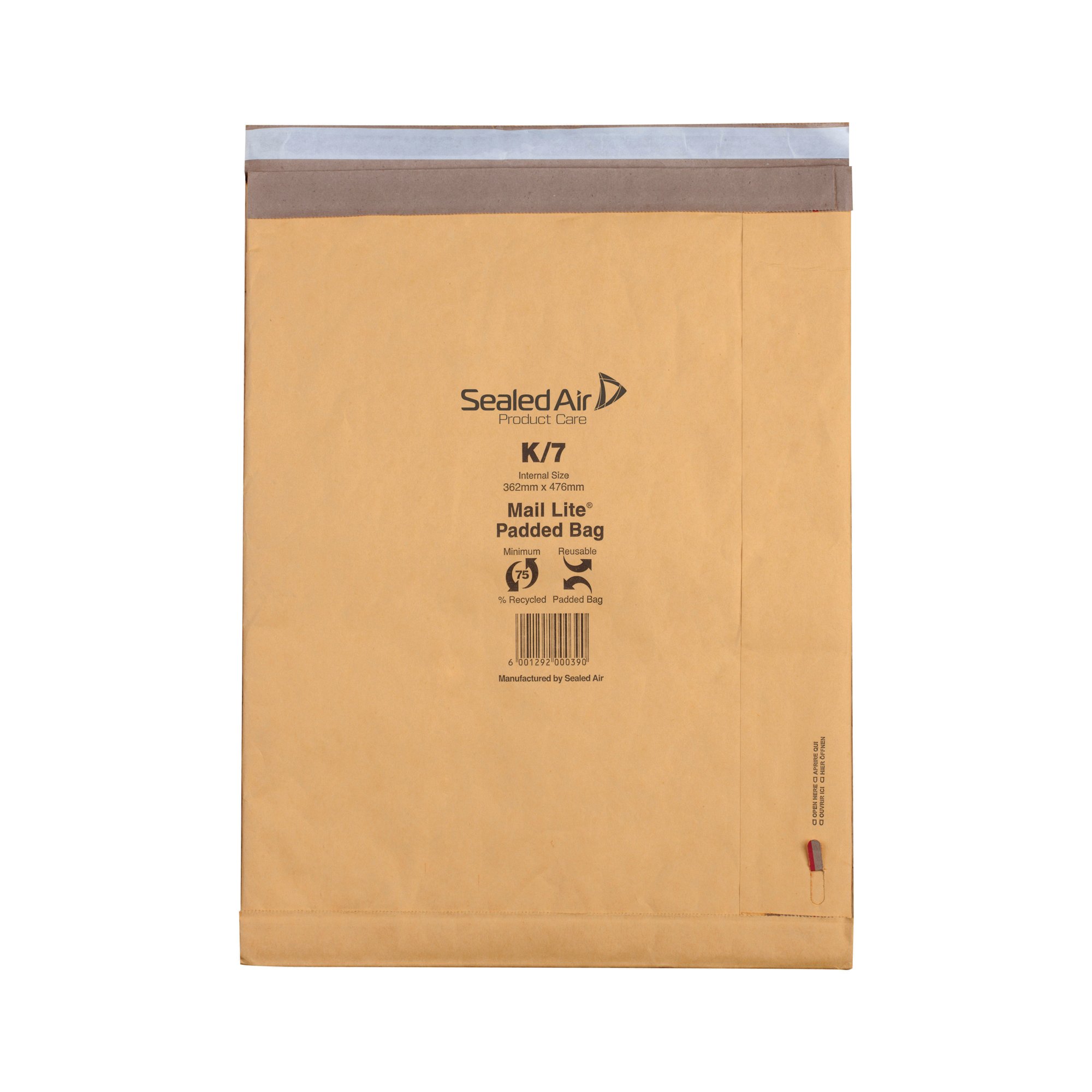 SEALED AIR POST BAG K7 GOLD PK50