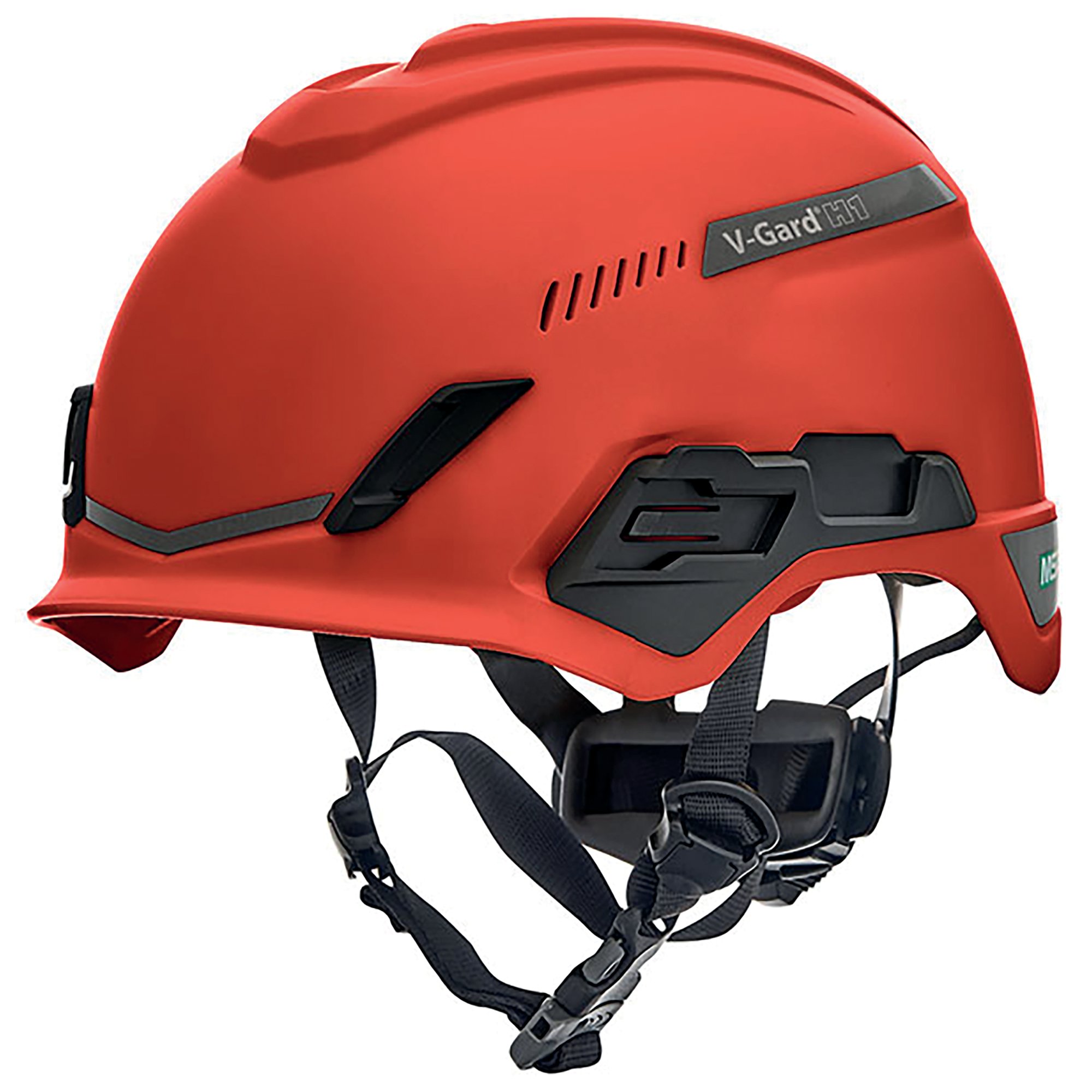 V-GARD H1 TRI-VENTED SAF HELMET RED