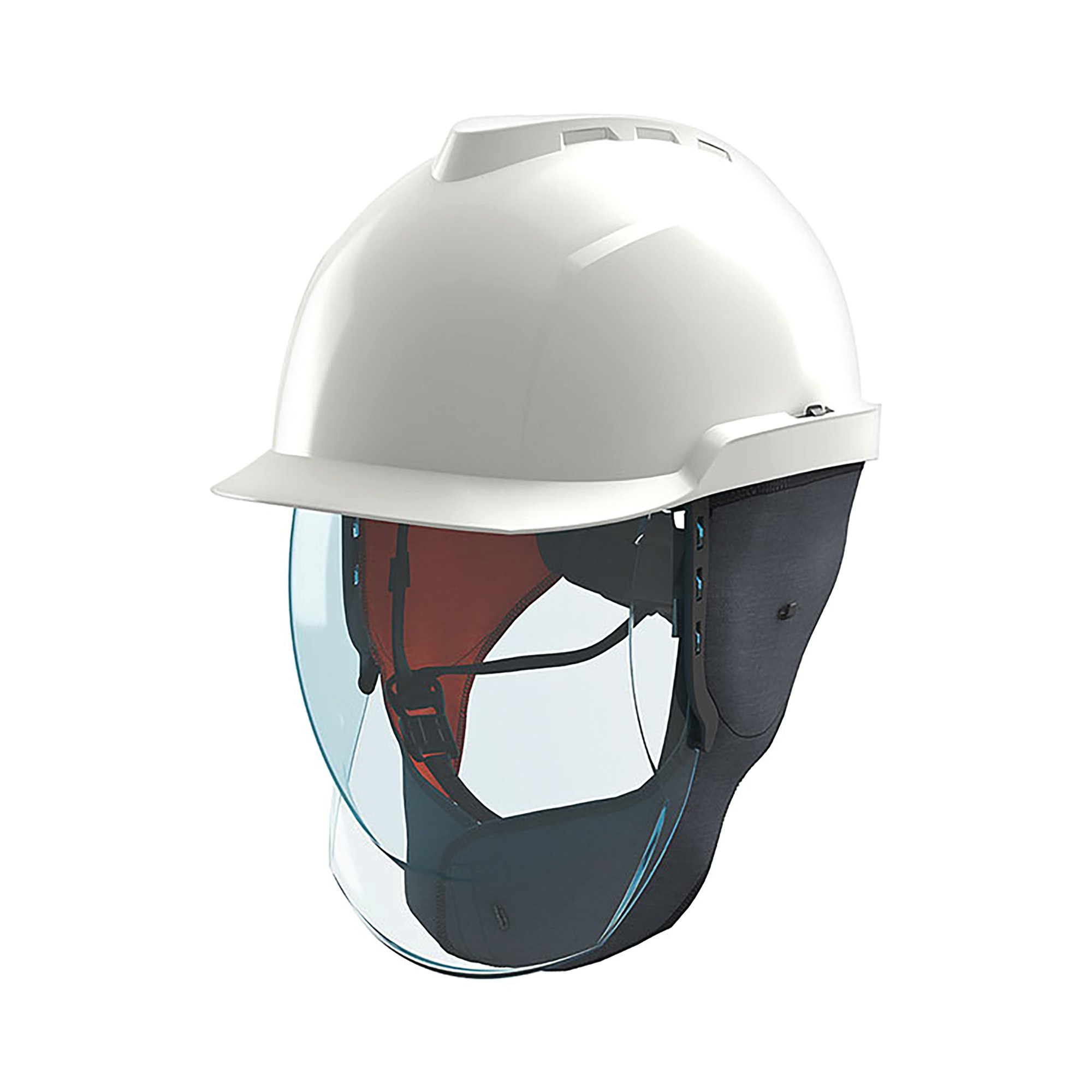 V-GARD 950 CLASS 2 ELECT HELMET WHT
