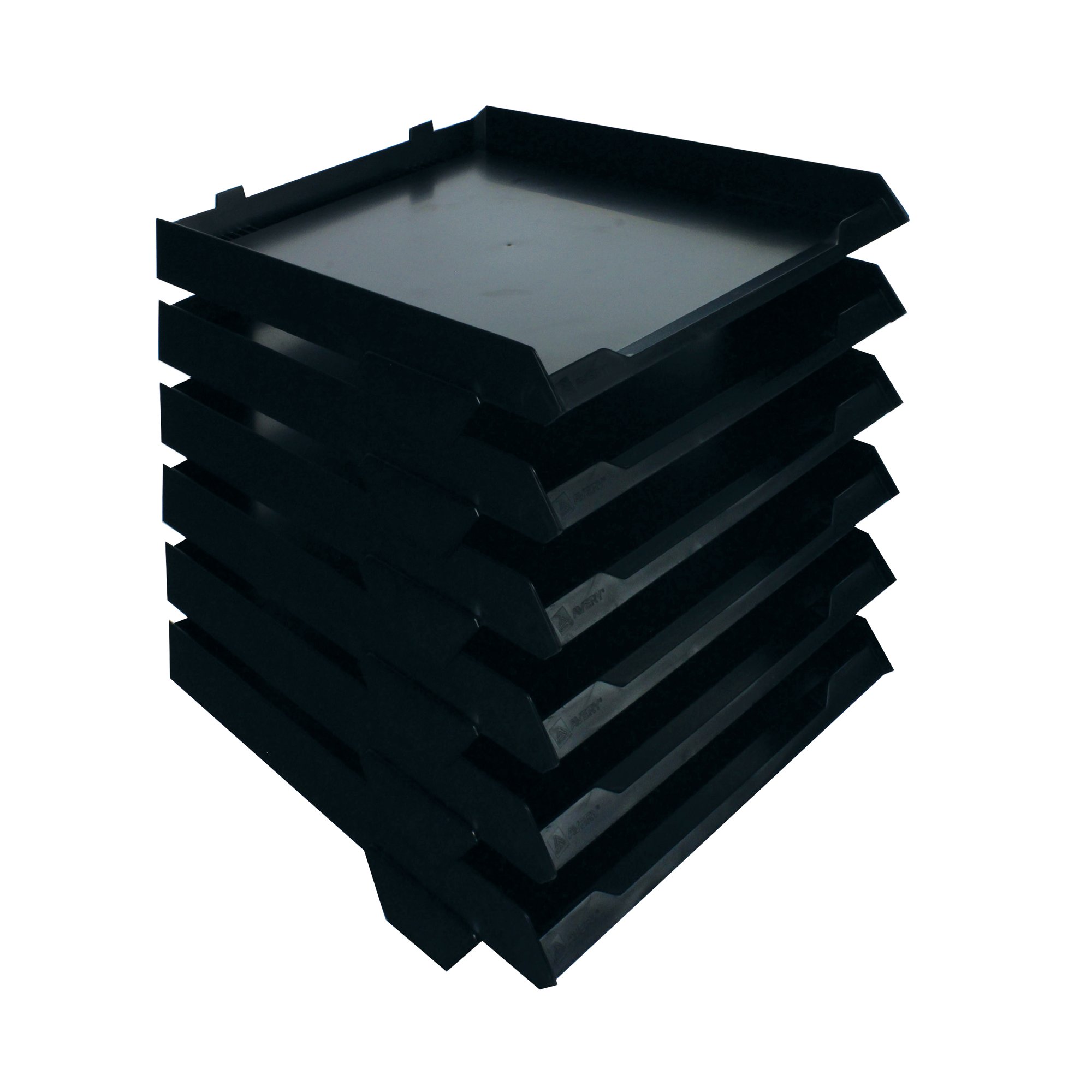 AVERY PAPERSTACK 6 TRAY BLACK 5336