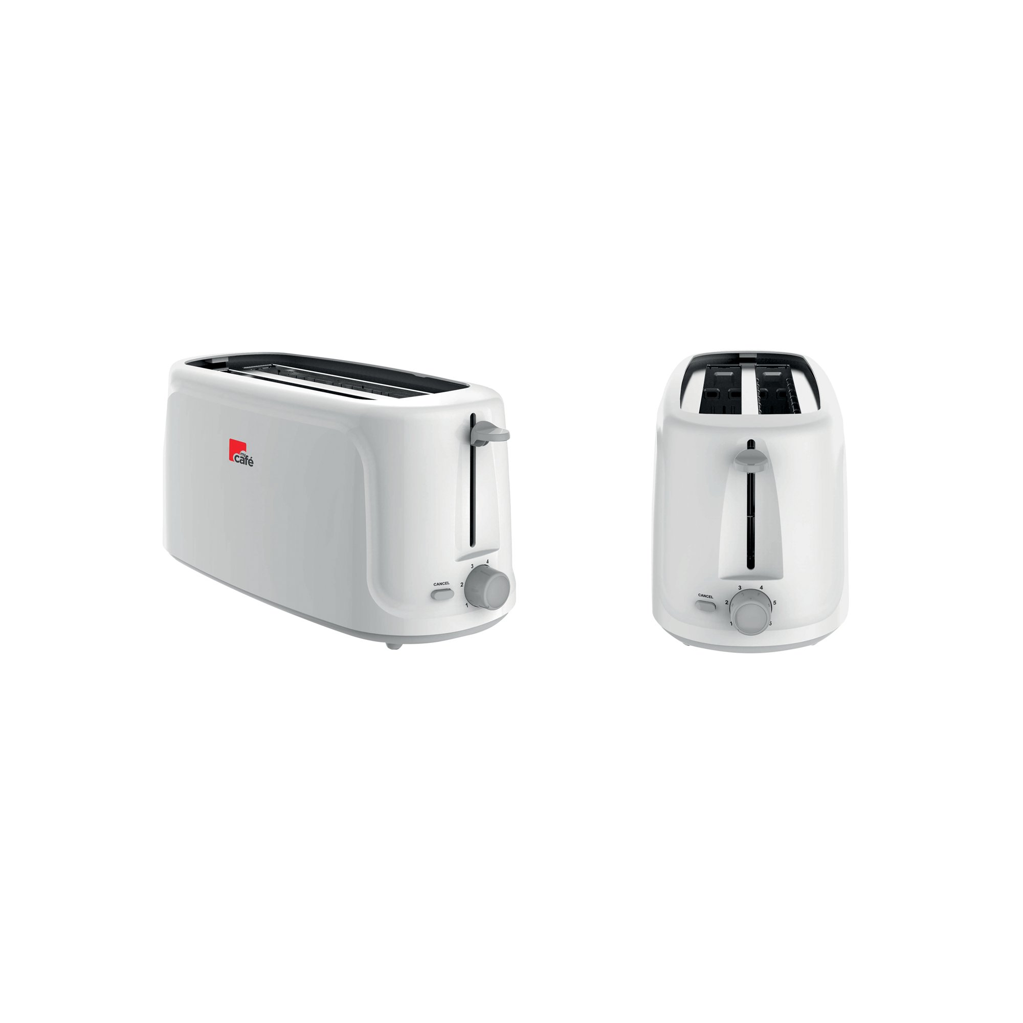 MYCAFE 4 SLICE TOASTER WHITE