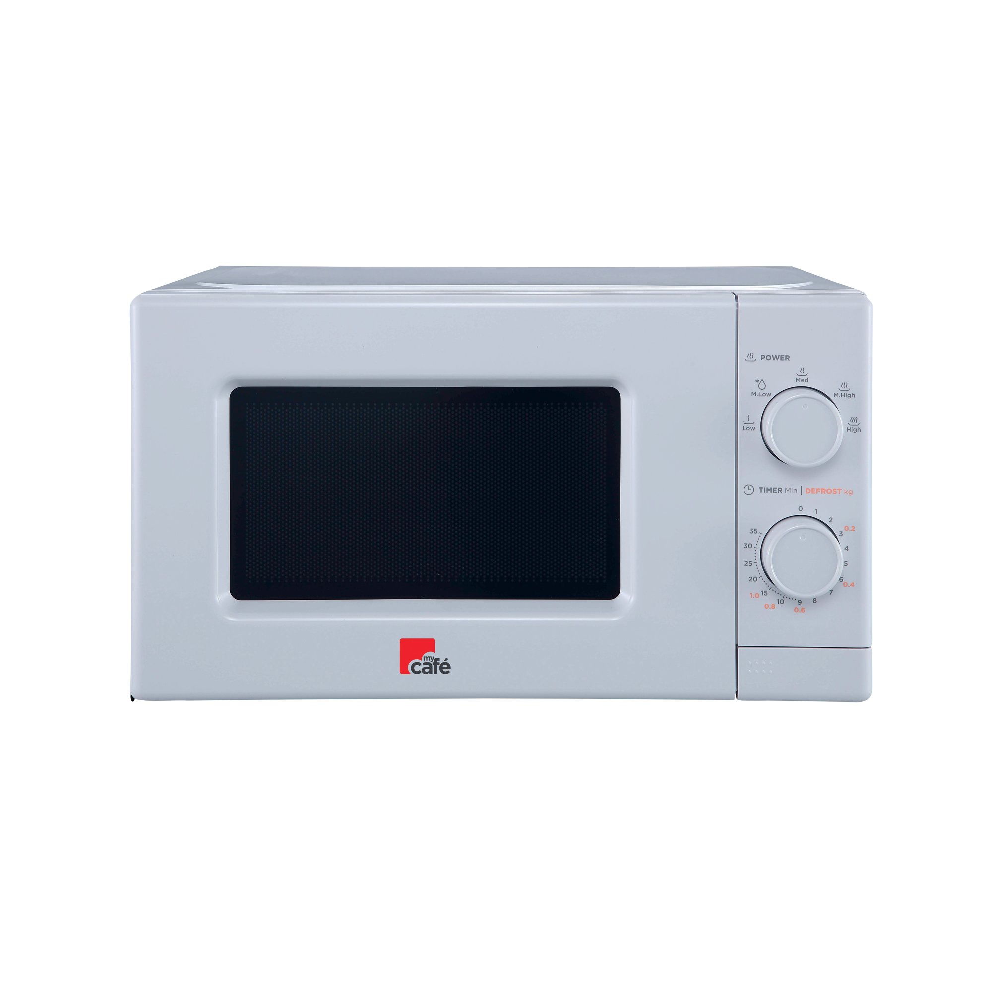 MYCAFE 20 LITRE MANUAL MICROWAVE WHT
