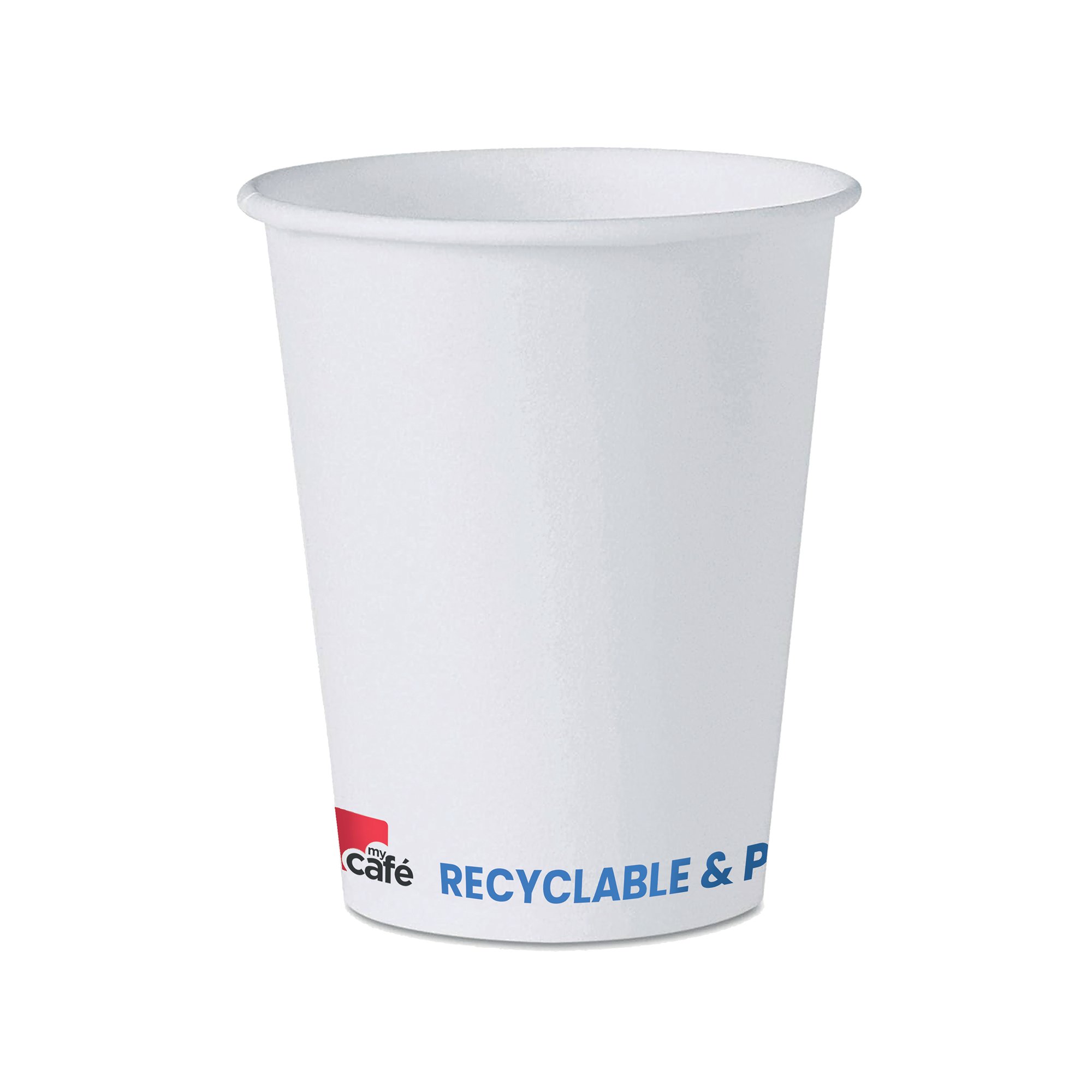 MYCAFE VEND CUP SQT 7OZ WHT PK1000