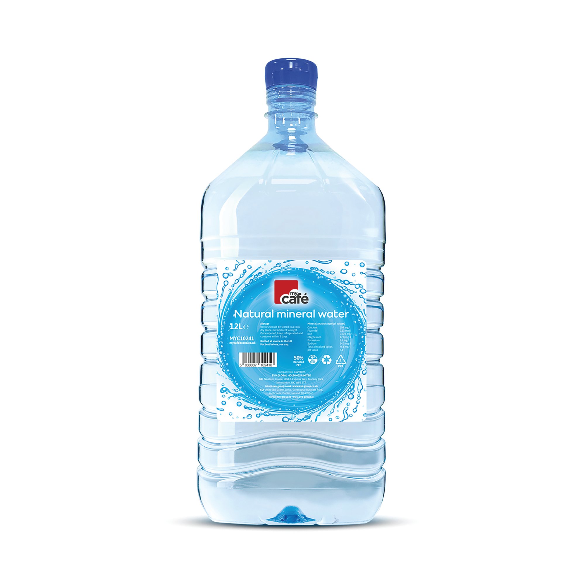 MYCAFE PURE MINERAL WATER BOTTLE 12L