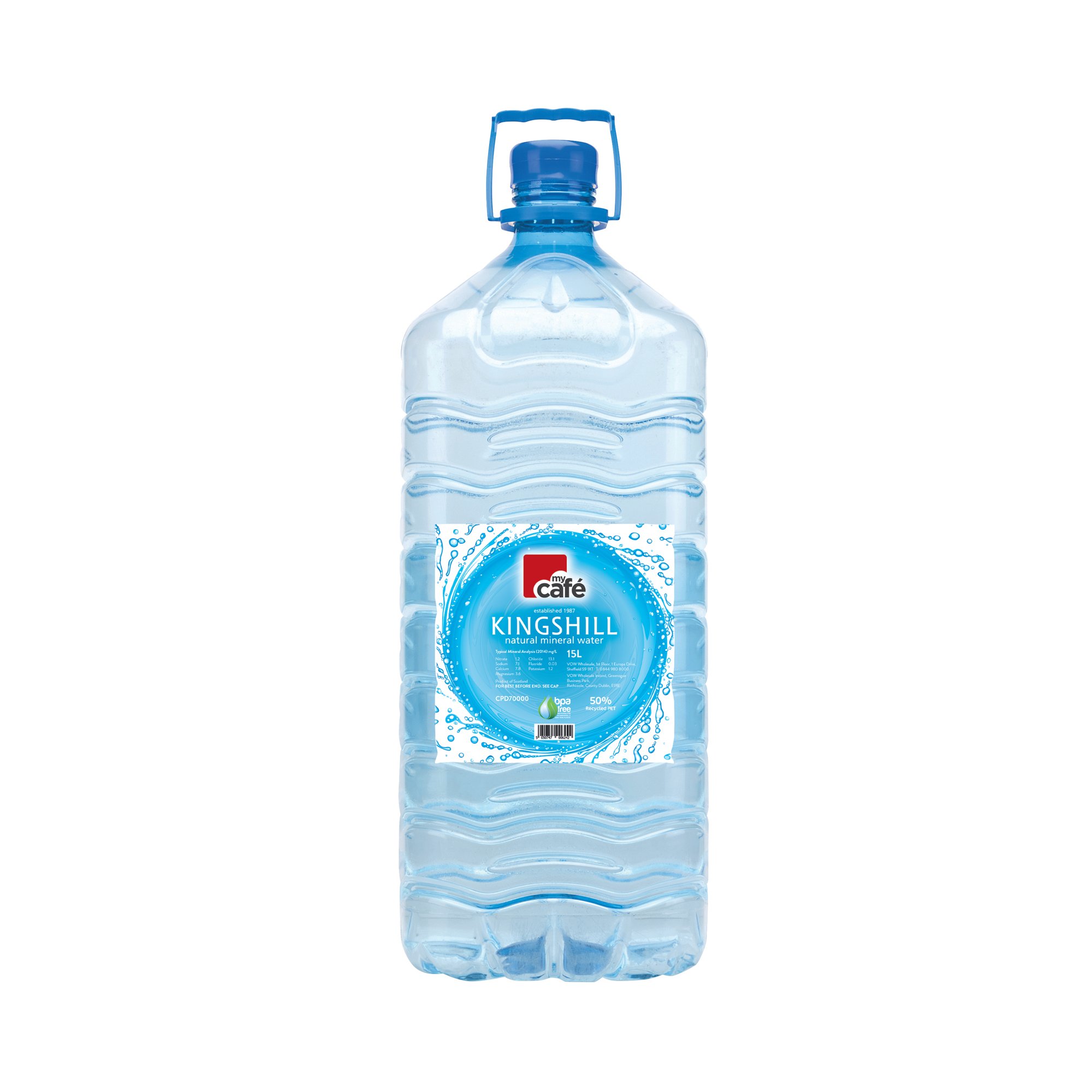 MYCAFE PURE MINERAL WATER BT 15L PK2