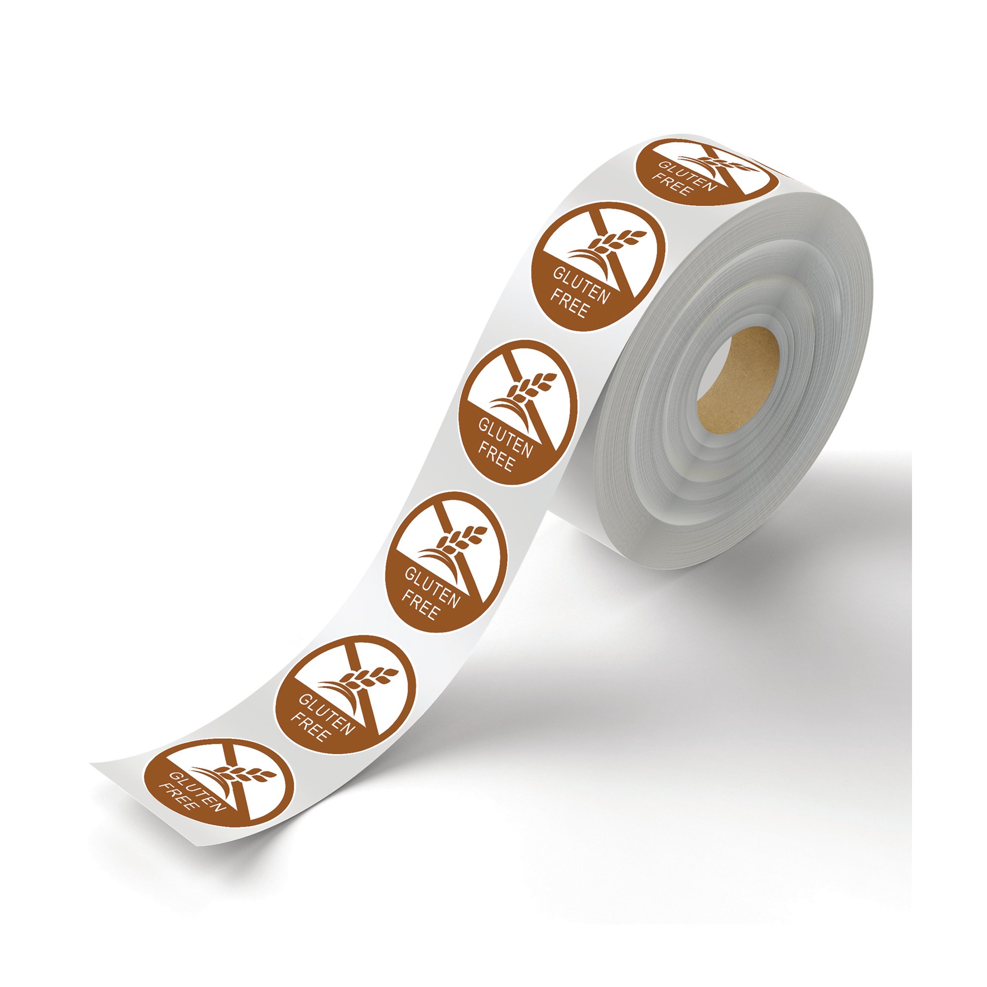 FOOD LABEL GLUTEN FREE 25MM (PK1000)
