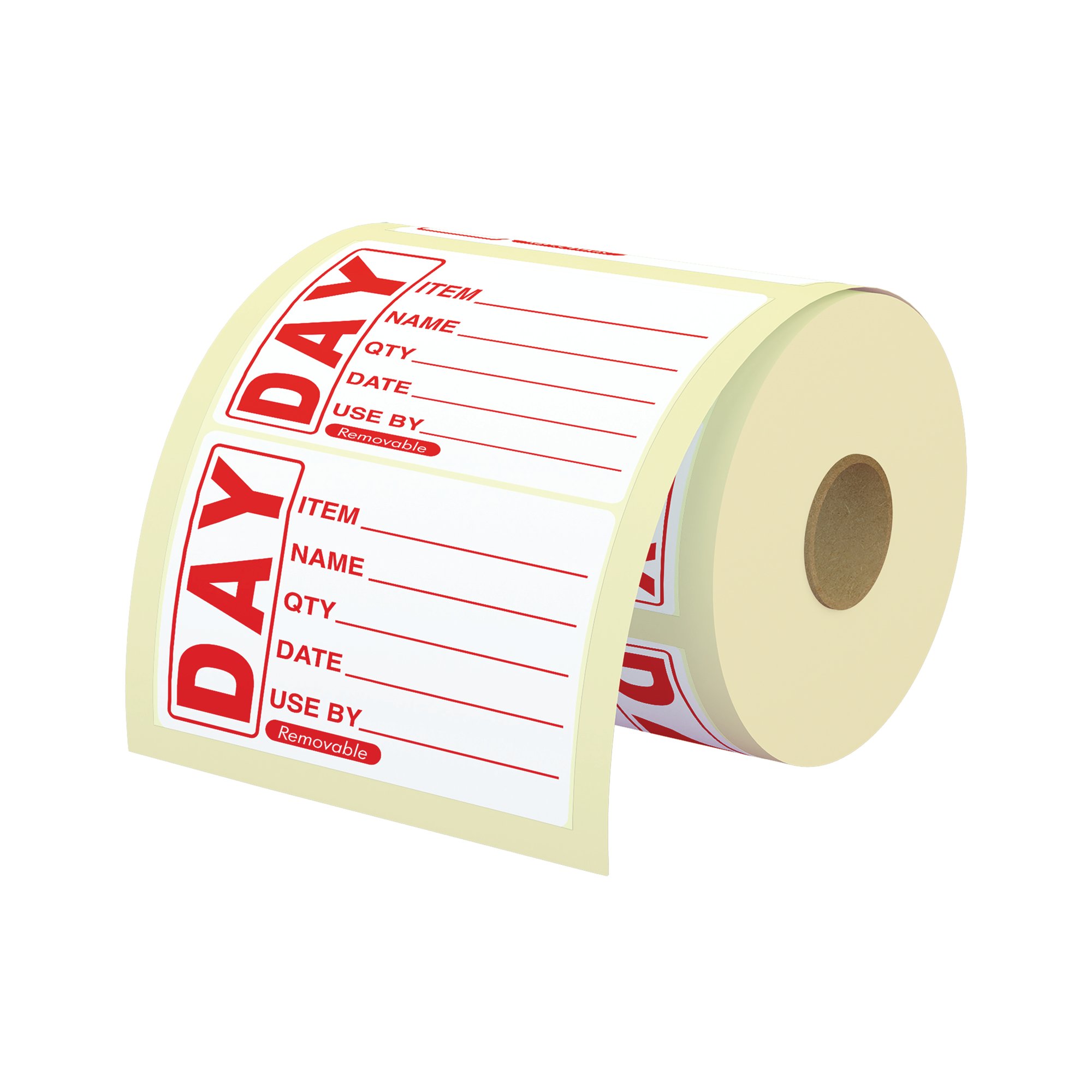 FOOD LABEL USE BY 25X25MM (PK1000)