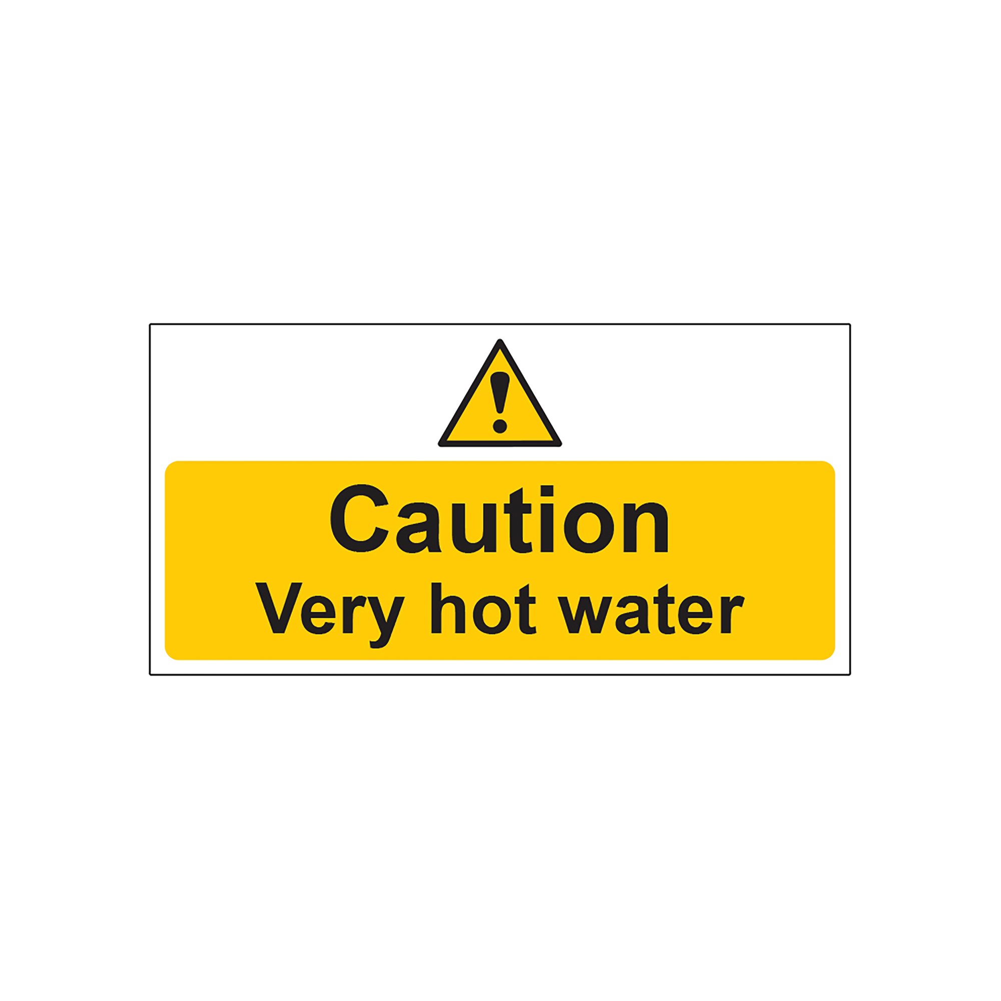 VERY HOT WATER SIGN SAVE VNL 200X100