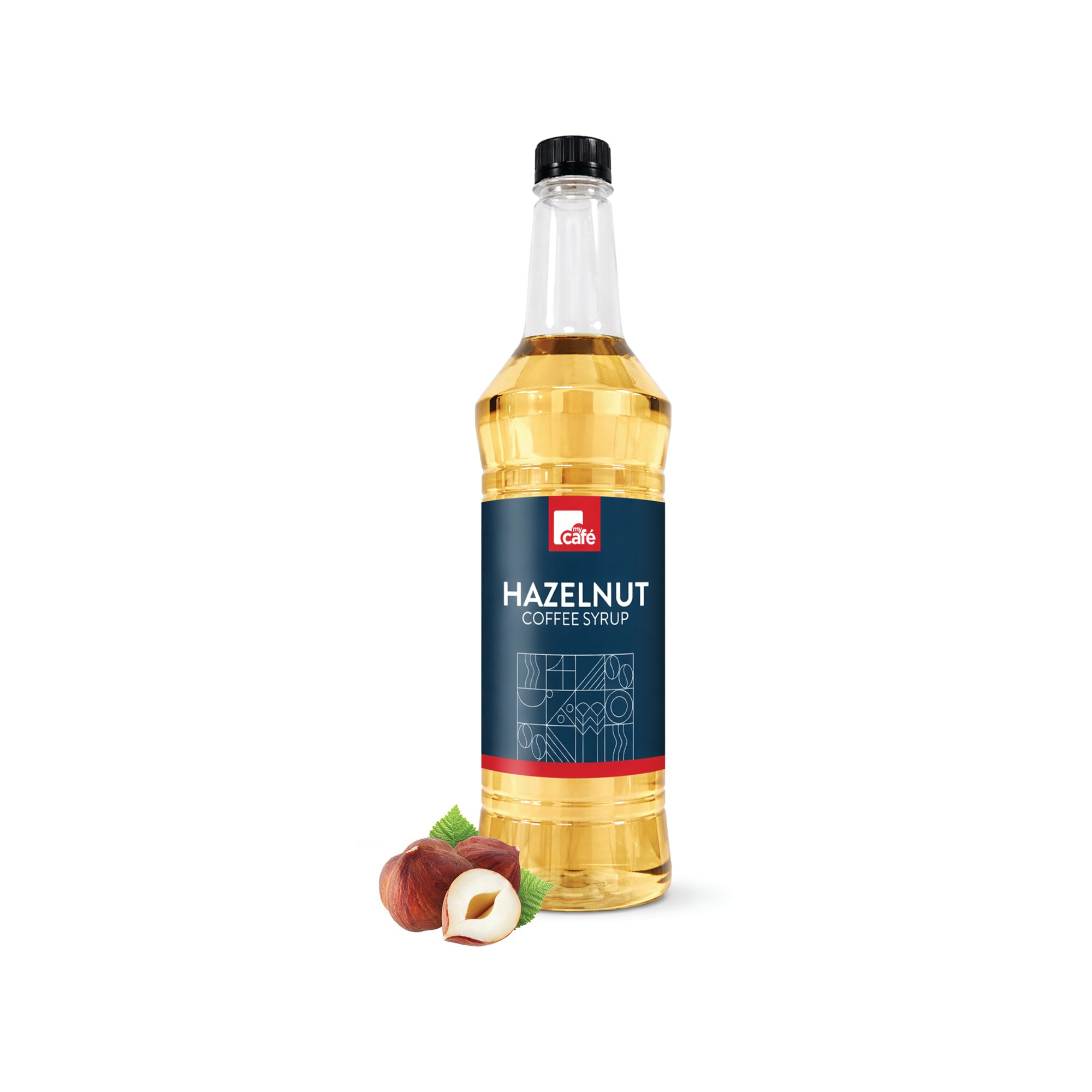 MYCAFE HAZELNUT COFFEE SYRUP 1L