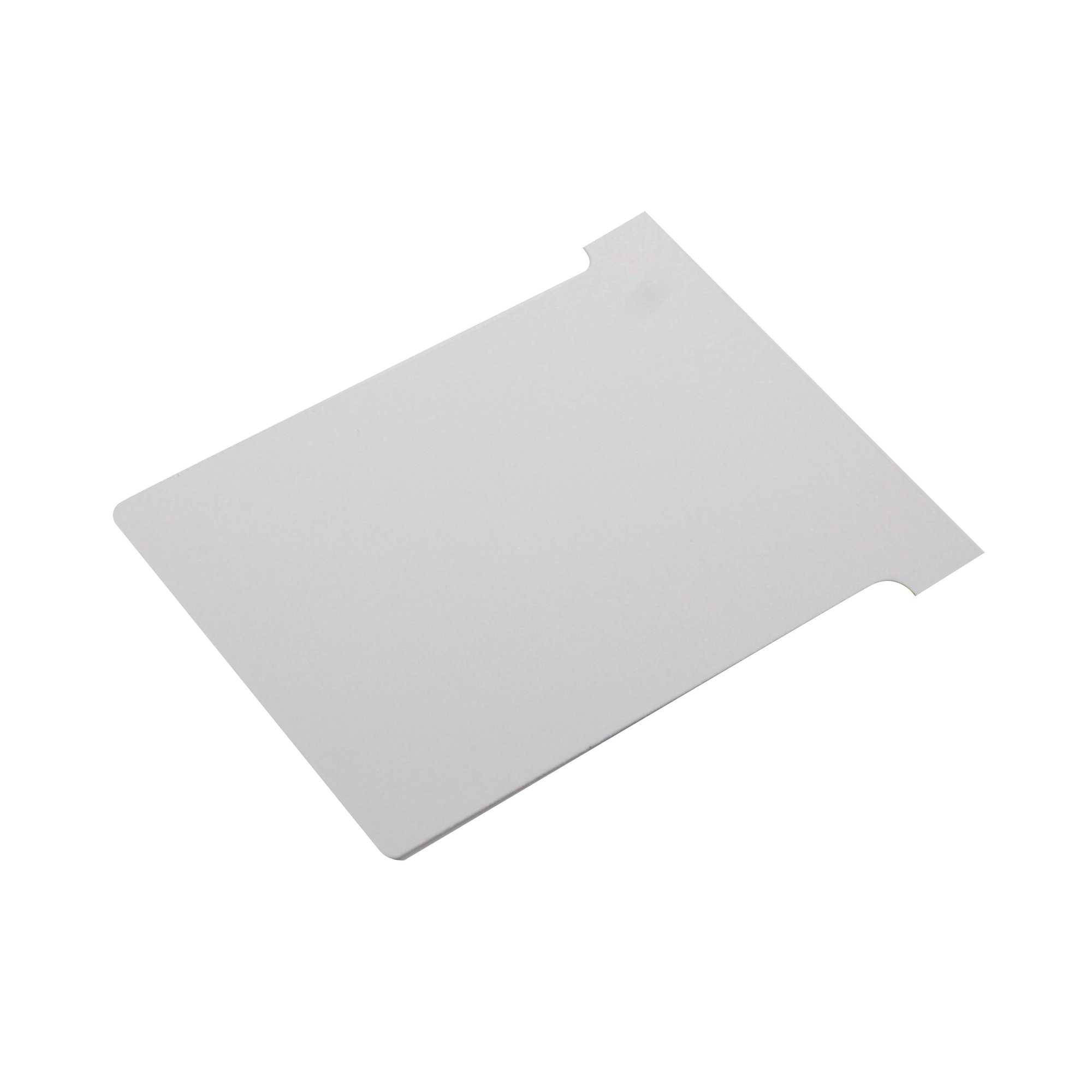 NOBO T-CARD SIZE 2 WHITE PK100
