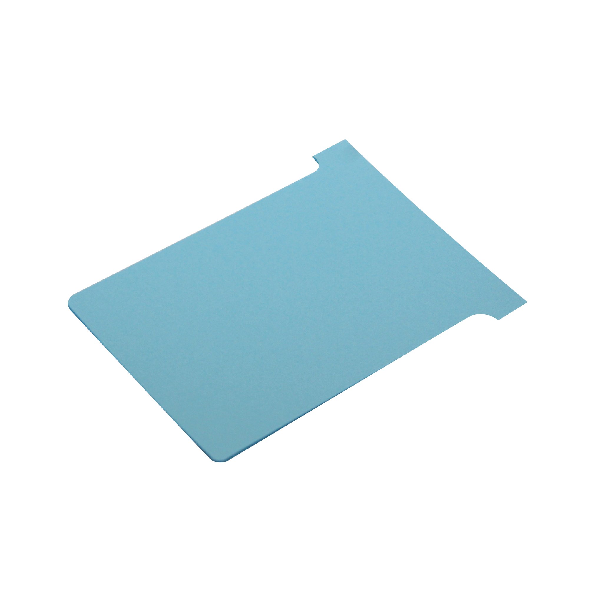 NOBO T-CARD SIZE 3 LIGHT BLUE PK100