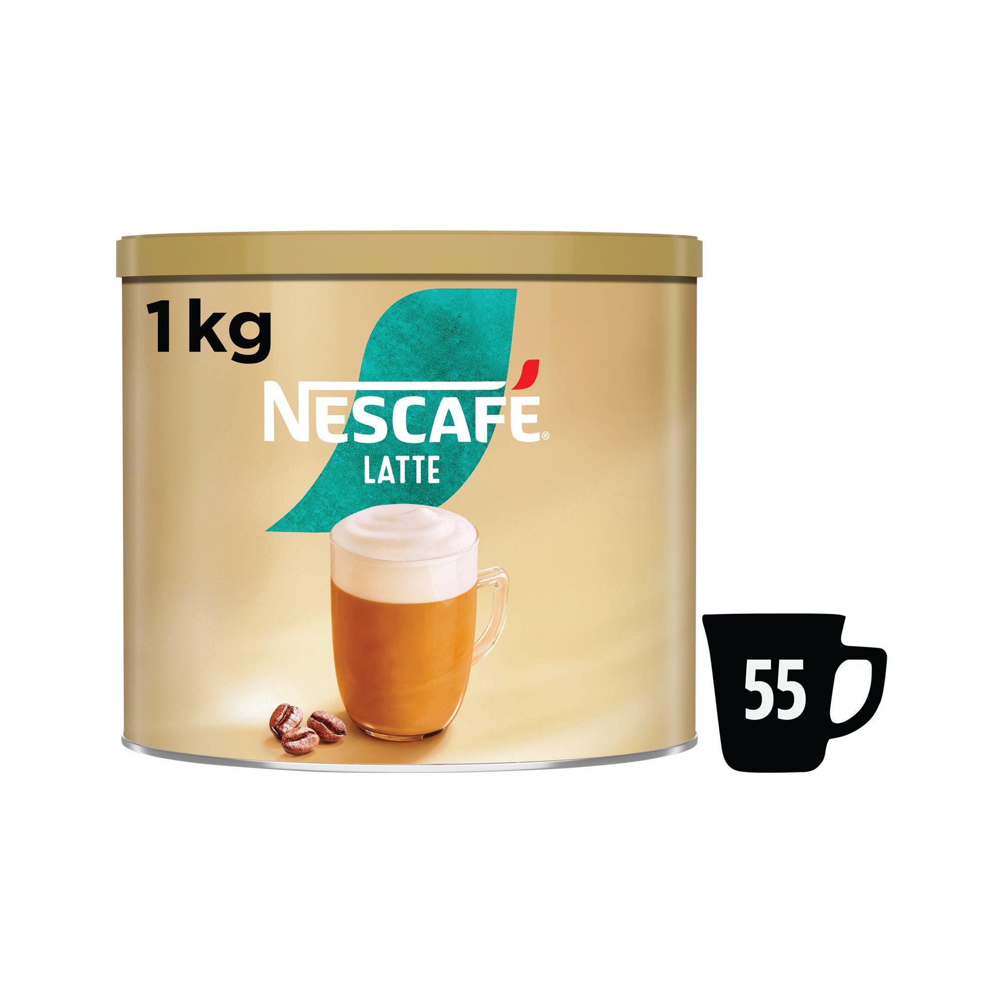 NESCAFE LATTE COFFEE TIN 1KG