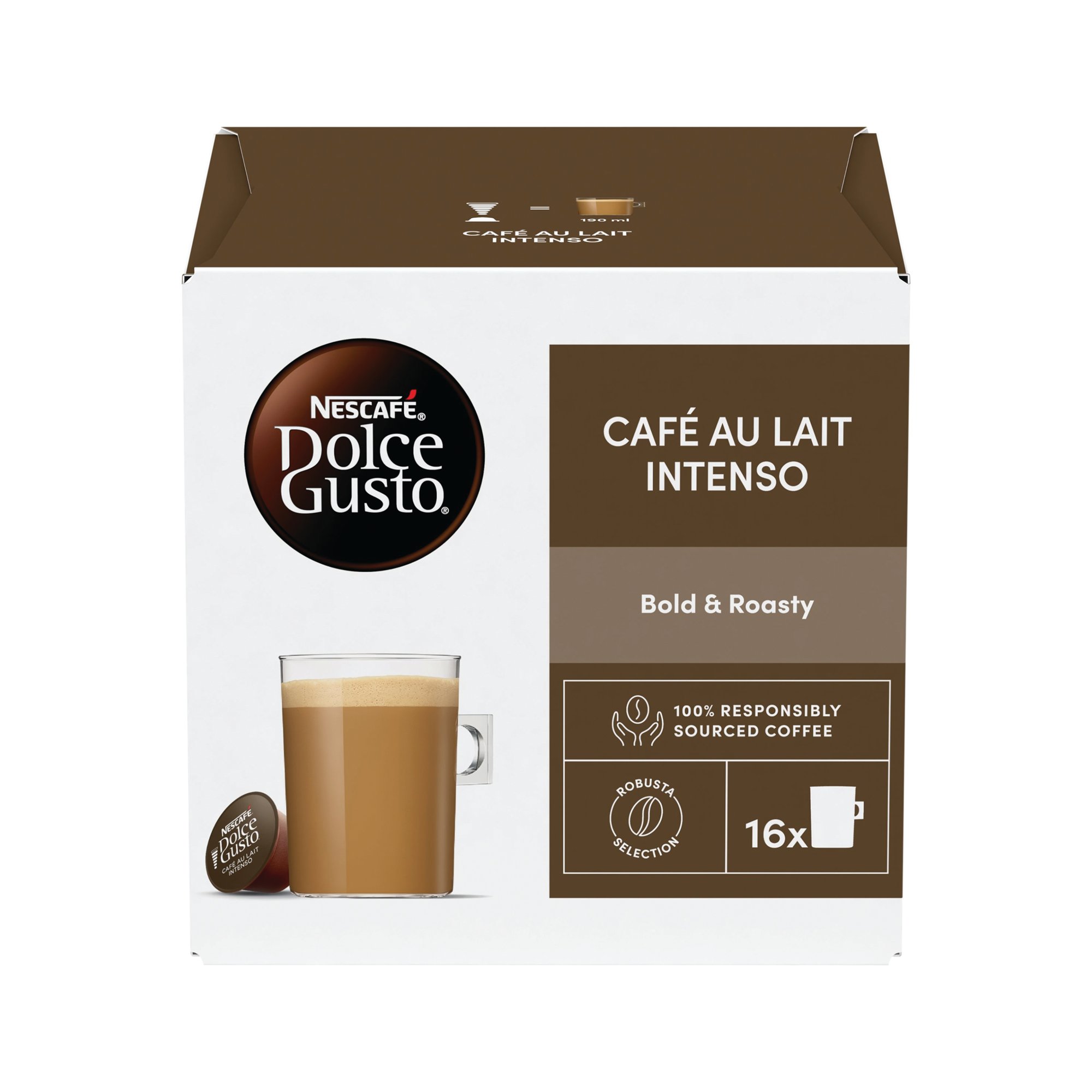 NESCAFE DG CAFE AU LAIT CAPSULE PK48