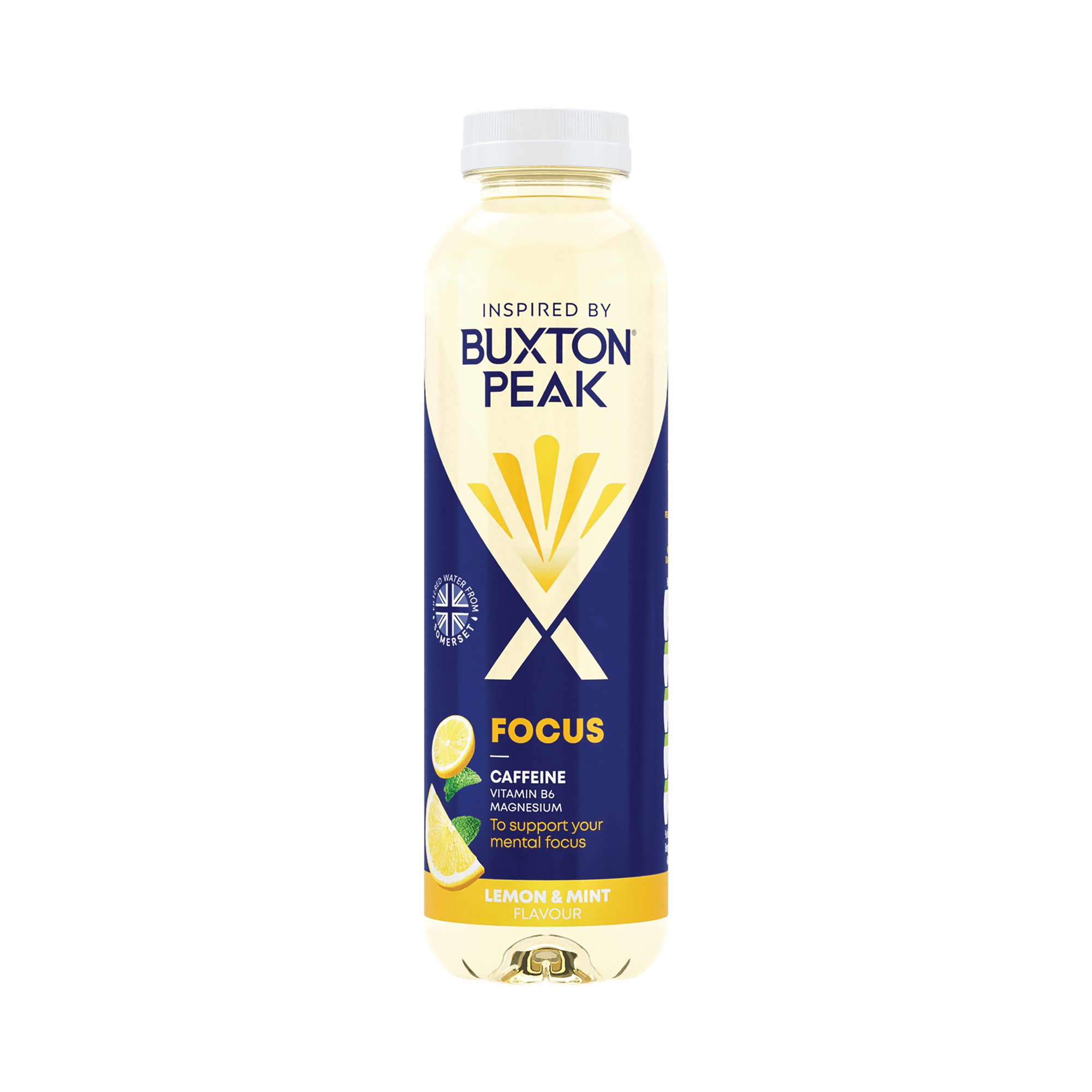 BUXTON PEAK FOCUS WATER 400ML PK12