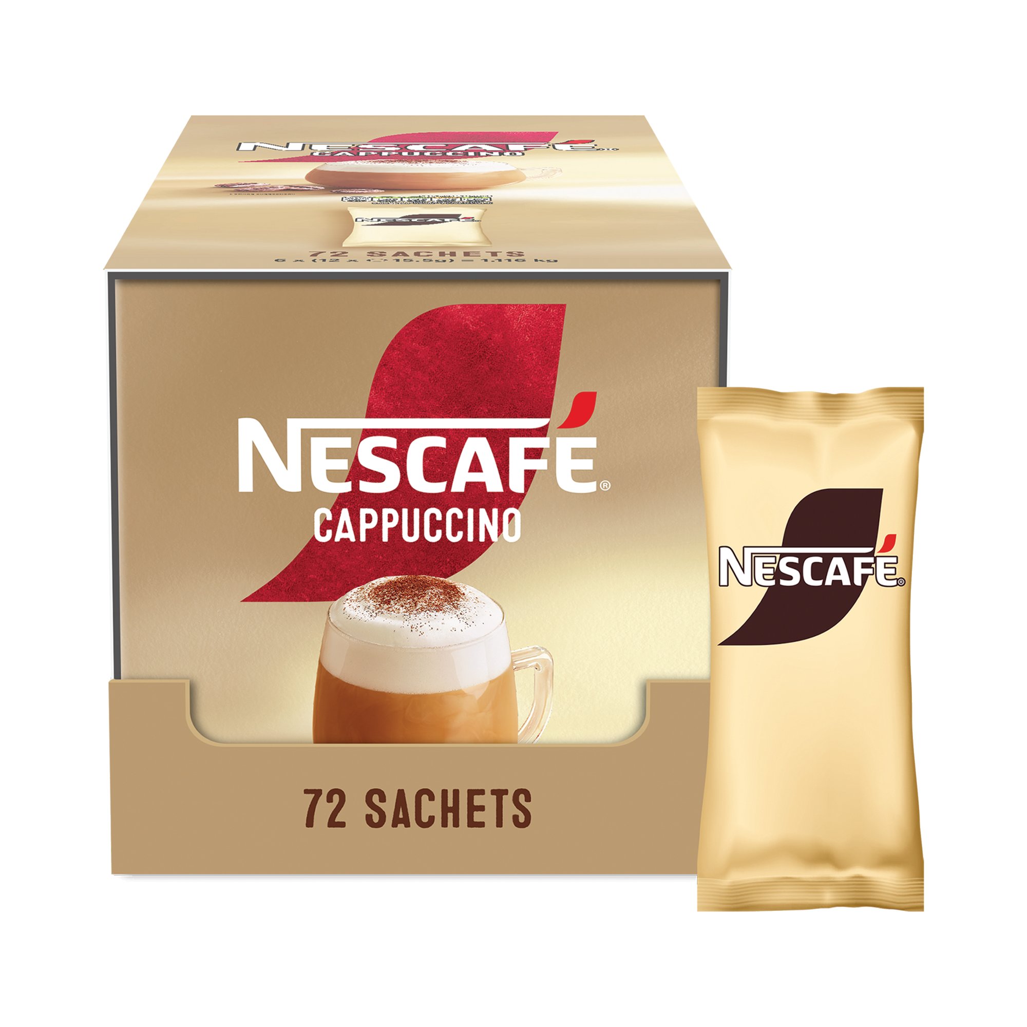 NESCAFE CAPPUCCINO SACHETS PK72