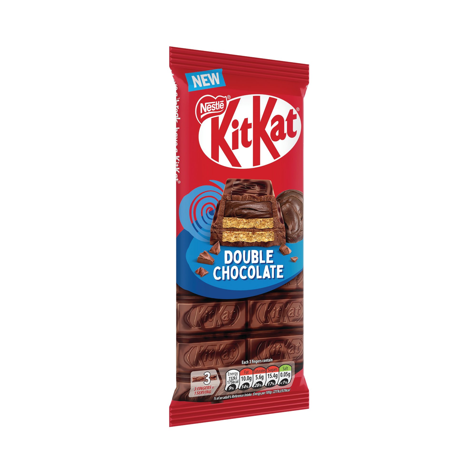 KITKAT SHARING BAR DOUBLE CHOC PK15