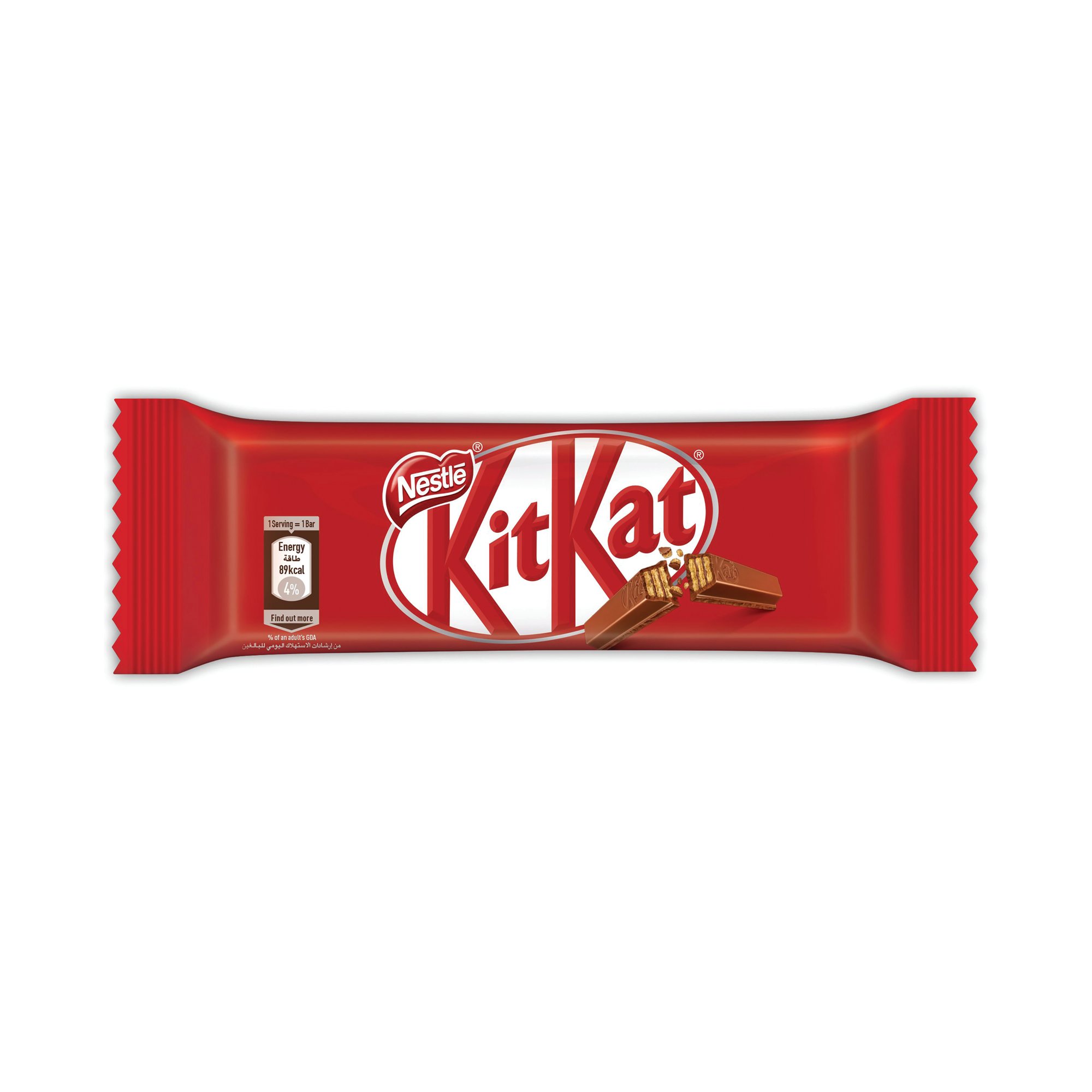 NESTLE KITKAT 2FINGER MILK CHOC PK18