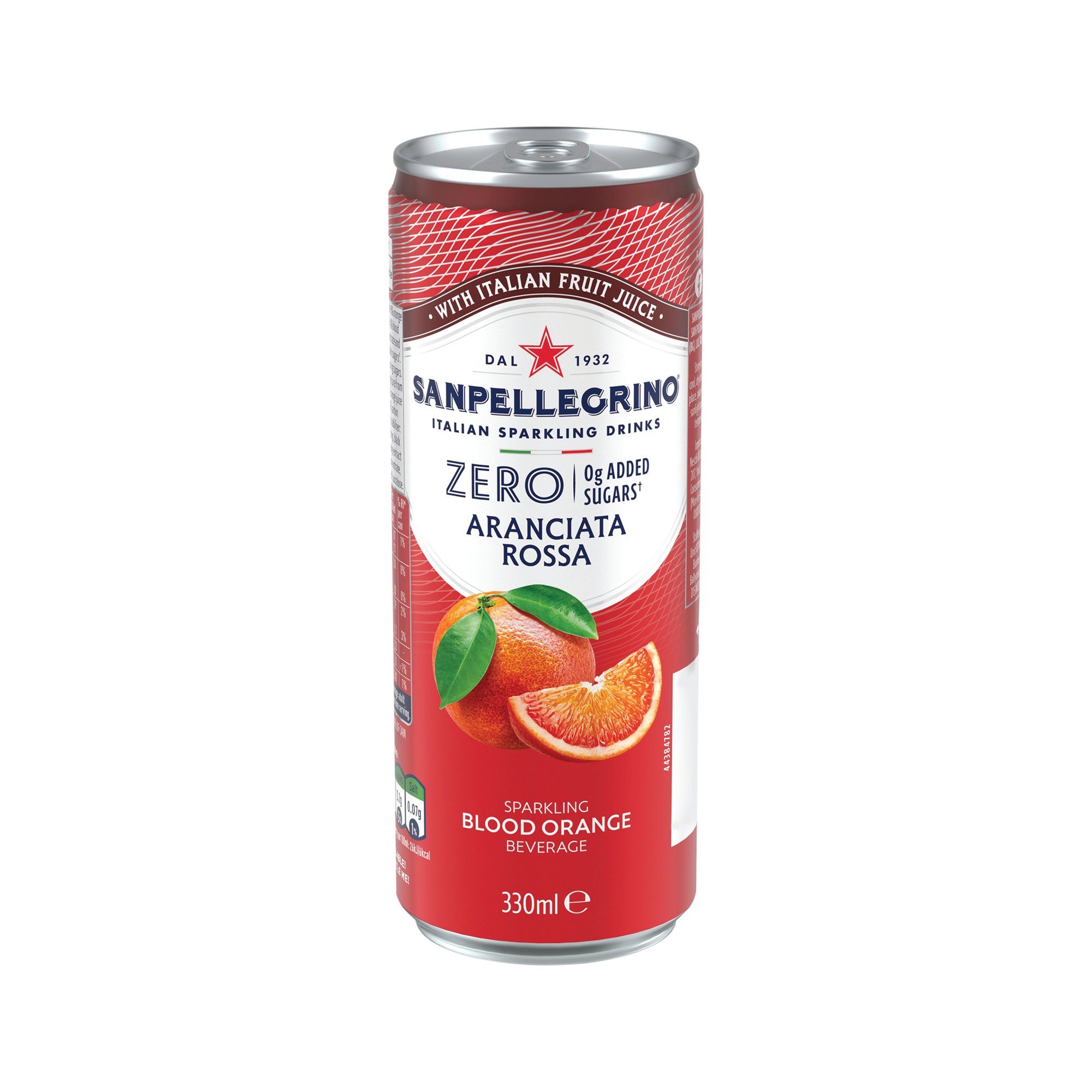 SAN PELLEGRINO 0 ORG 330ML CAN PK24